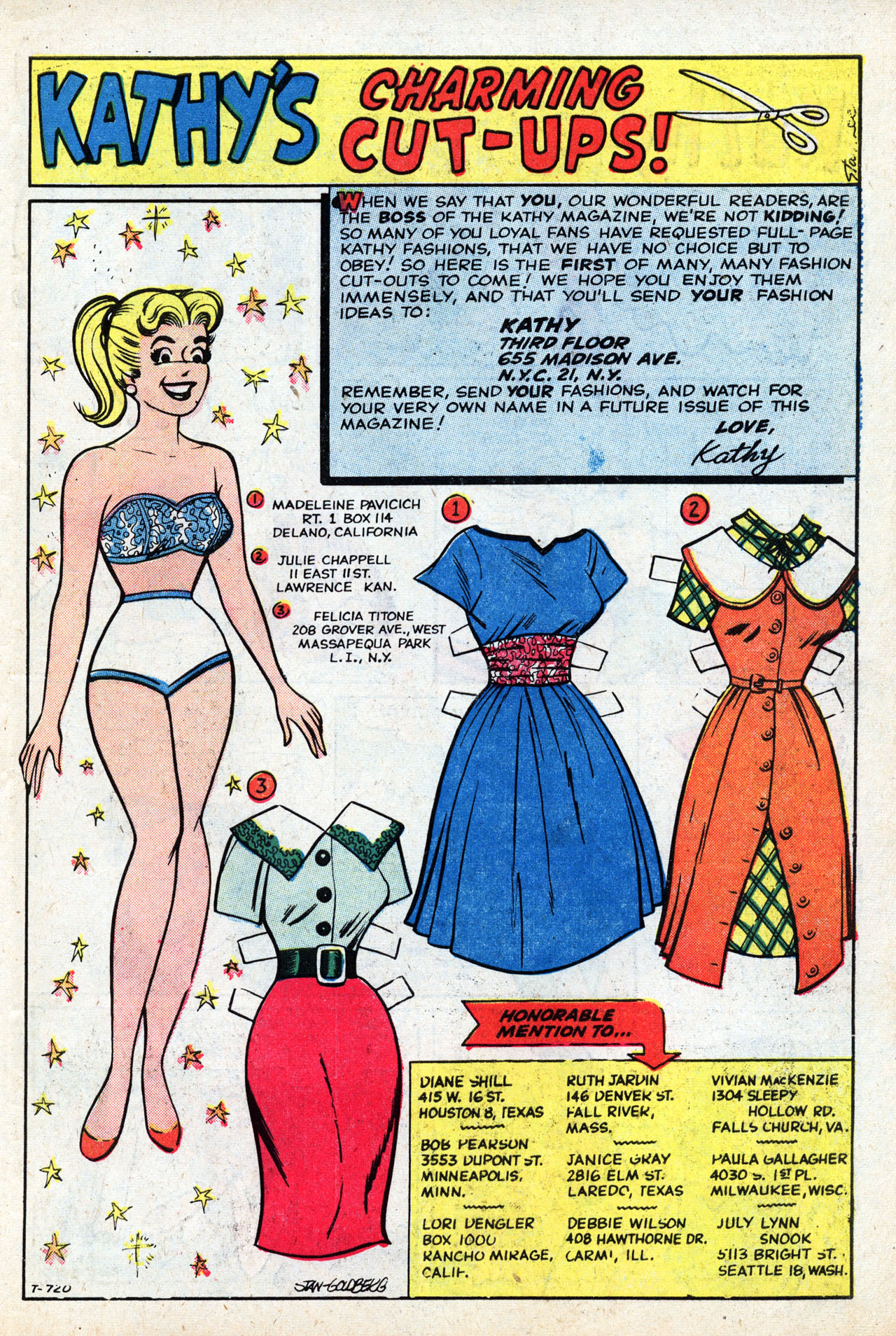 Read online Kathy (1959) comic -  Issue #5 - 7