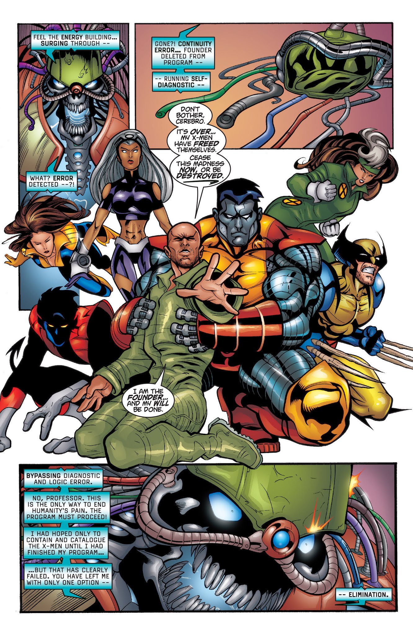 Read online X-Men: The Hunt For Professor X comic -  Issue # TPB (Part 3) - 76