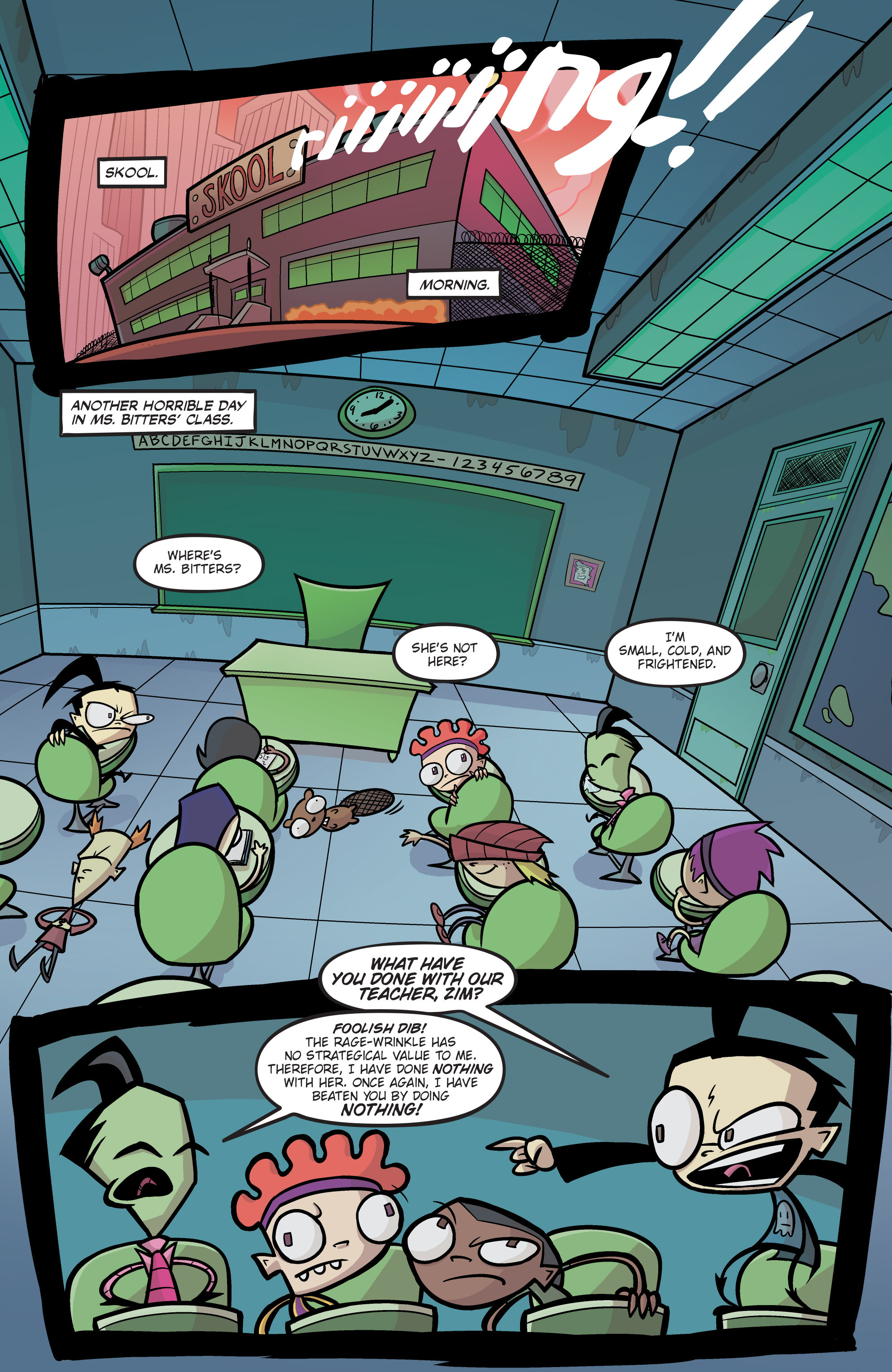 Read online Invader Zim comic -  Issue # _TPB 3 - 113