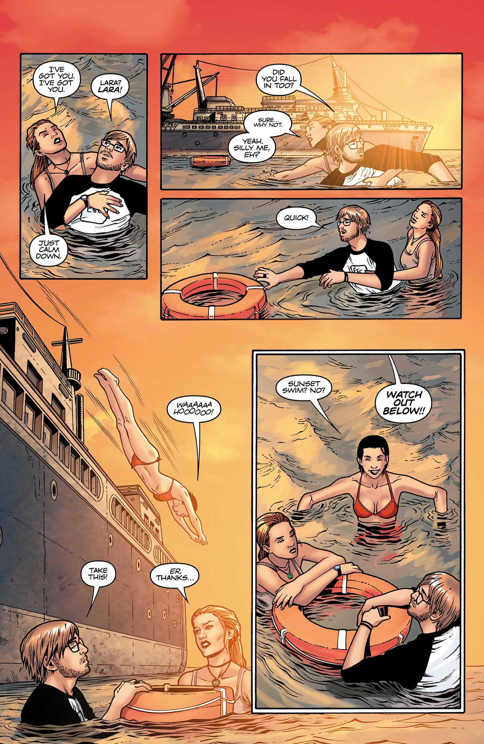 Read online Tomb Raider (2014) comic -  Issue #8 - 4