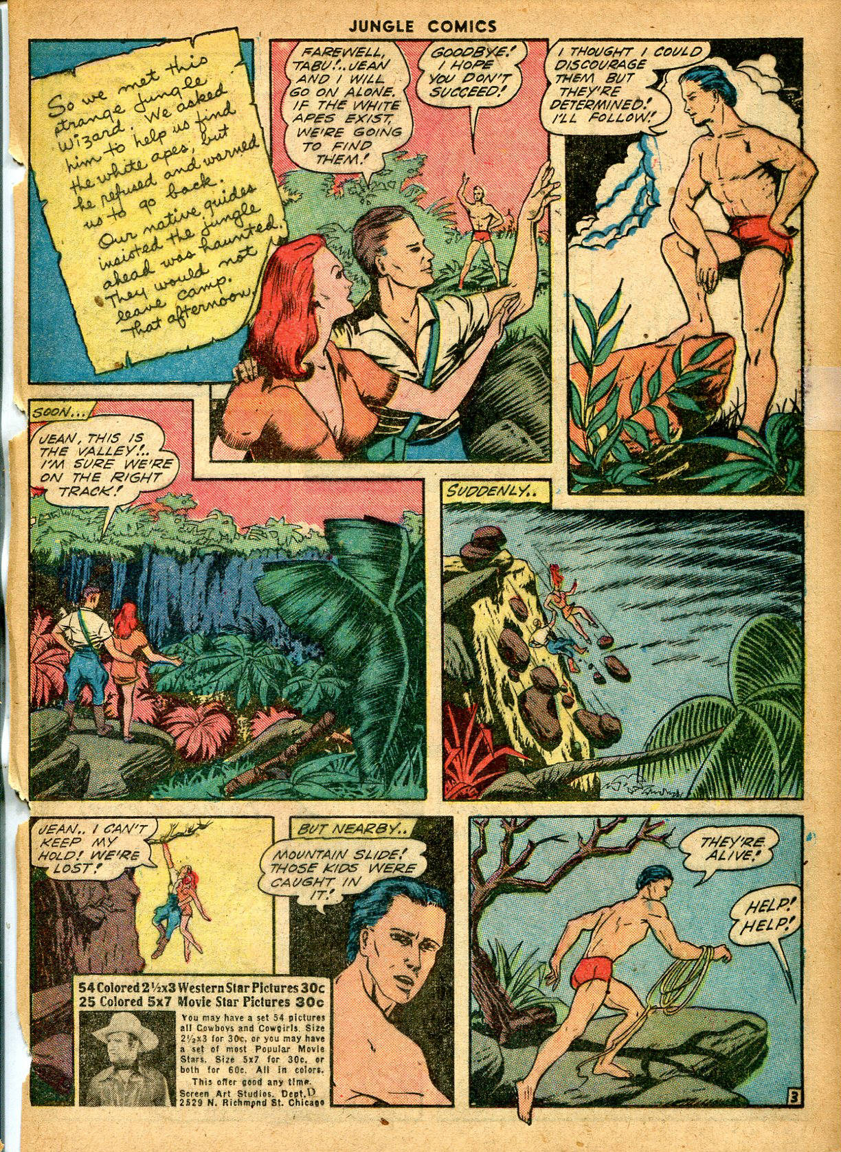Read online Jungle Comics comic -  Issue #52 - 37
