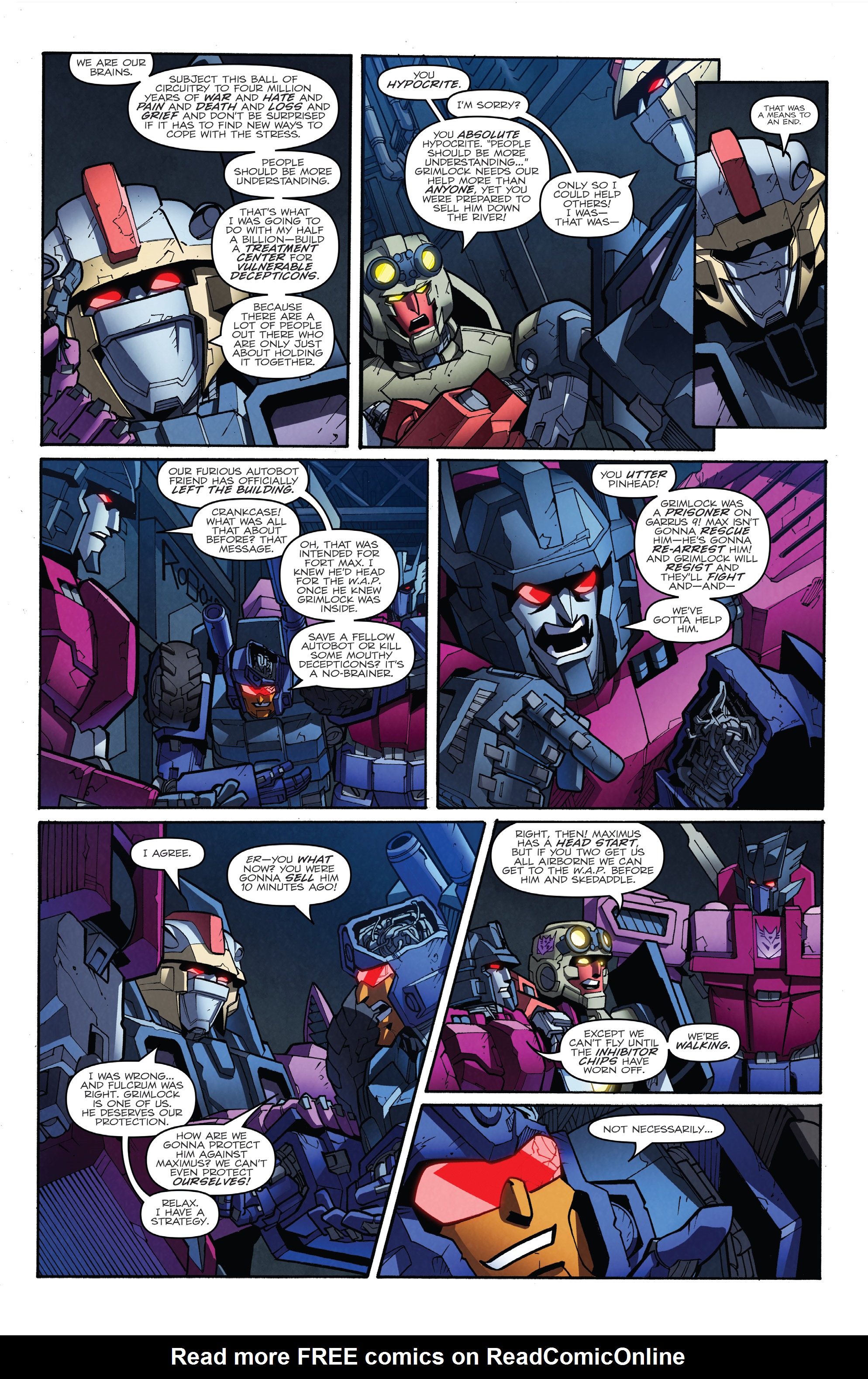 Read online Transformers: The IDW Collection Phase Two comic -  Issue # TPB 10 (Part 3) - 34