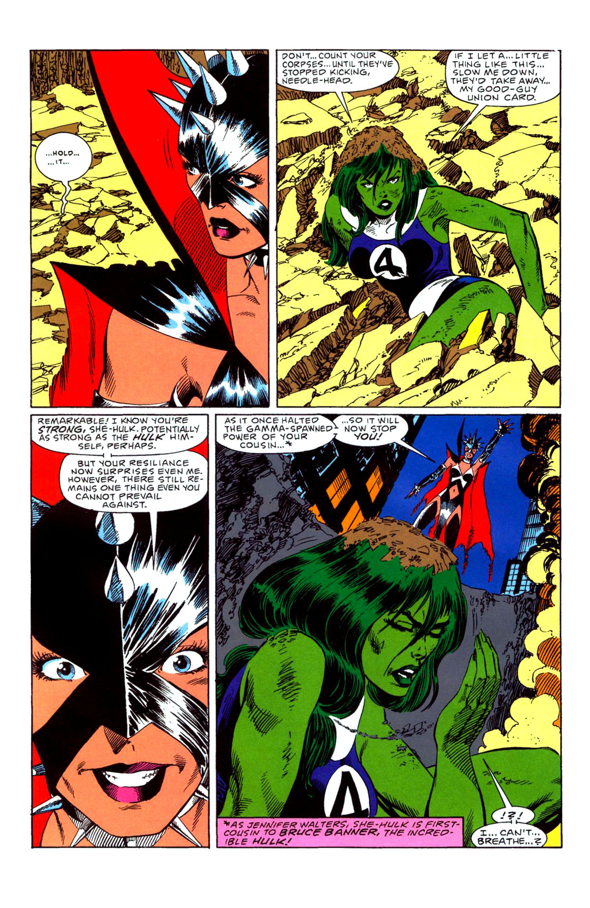 Read online Fantastic Four Visionaries: John Byrne comic -  Issue # TPB 6 - 124