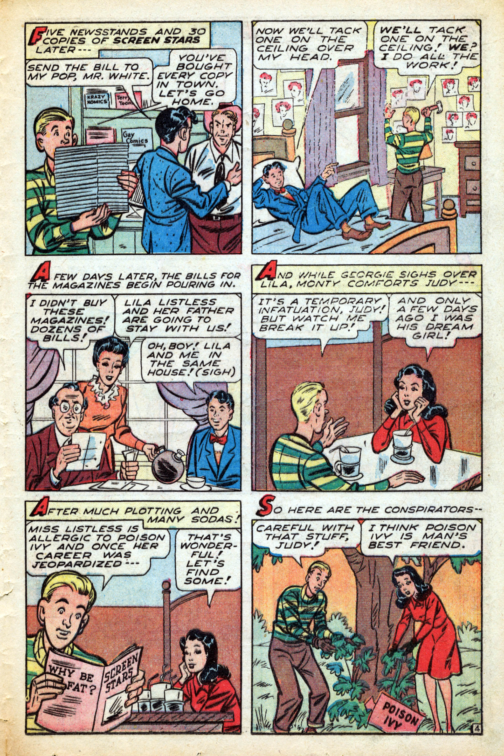 Read online Willie Comics (1946) comic -  Issue #5 - 38
