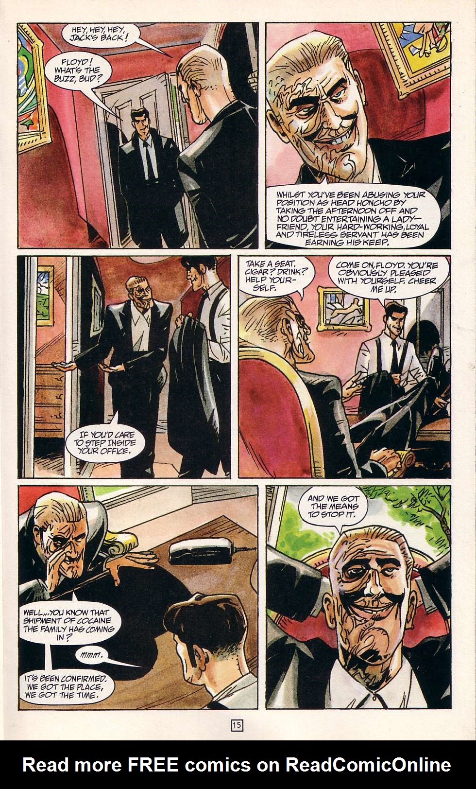 Read online Mobfire comic -  Issue #2 - 17