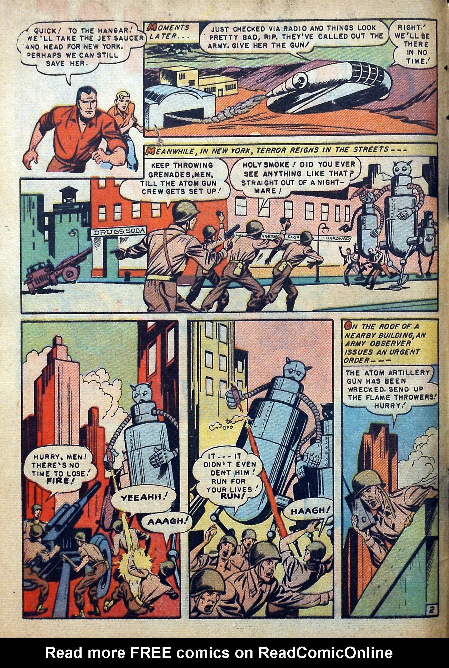 Read online Captain Science comic -  Issue #3 - 4