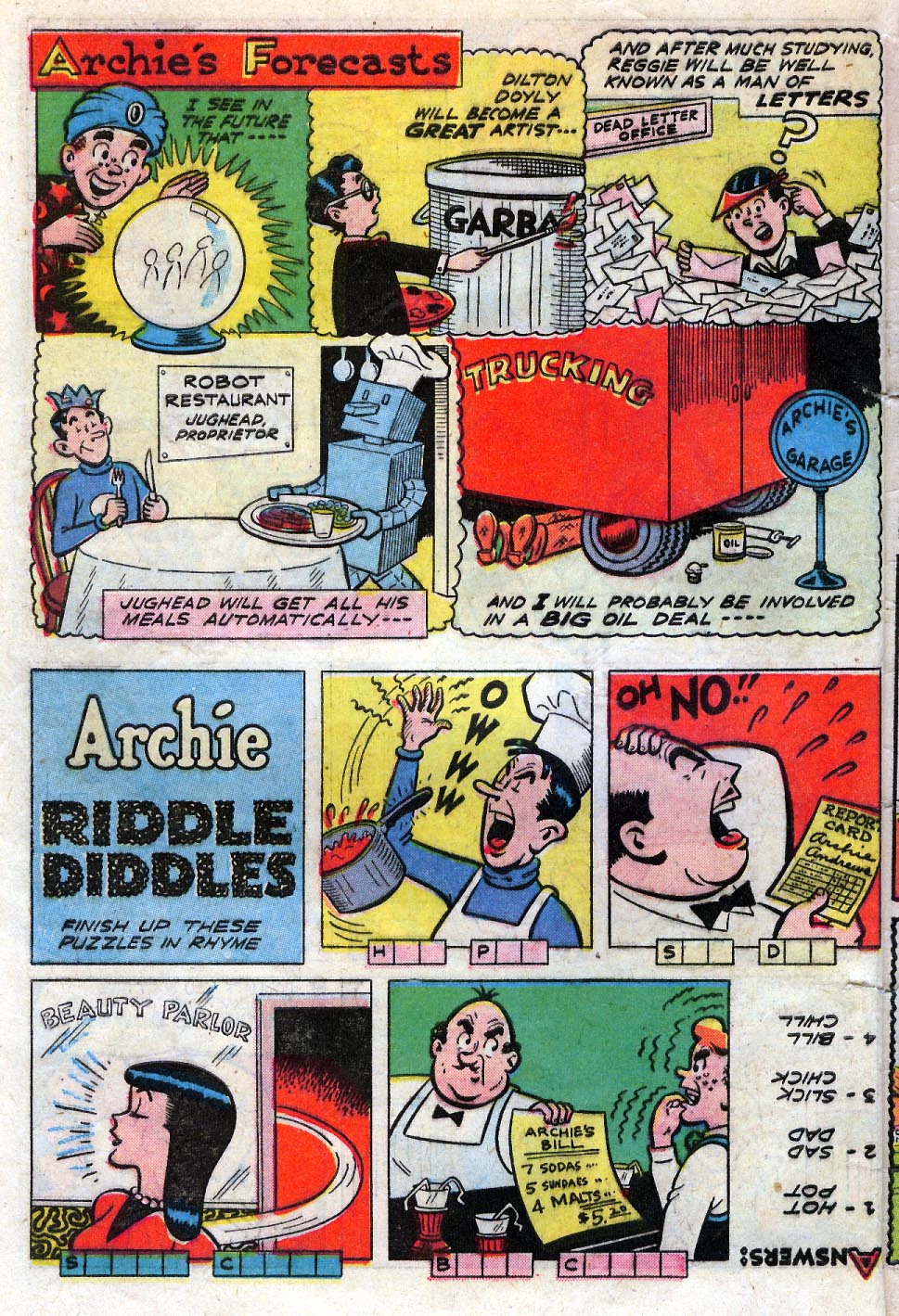 Read online Archie's Joke Book Magazine comic -  Issue #15 - 32