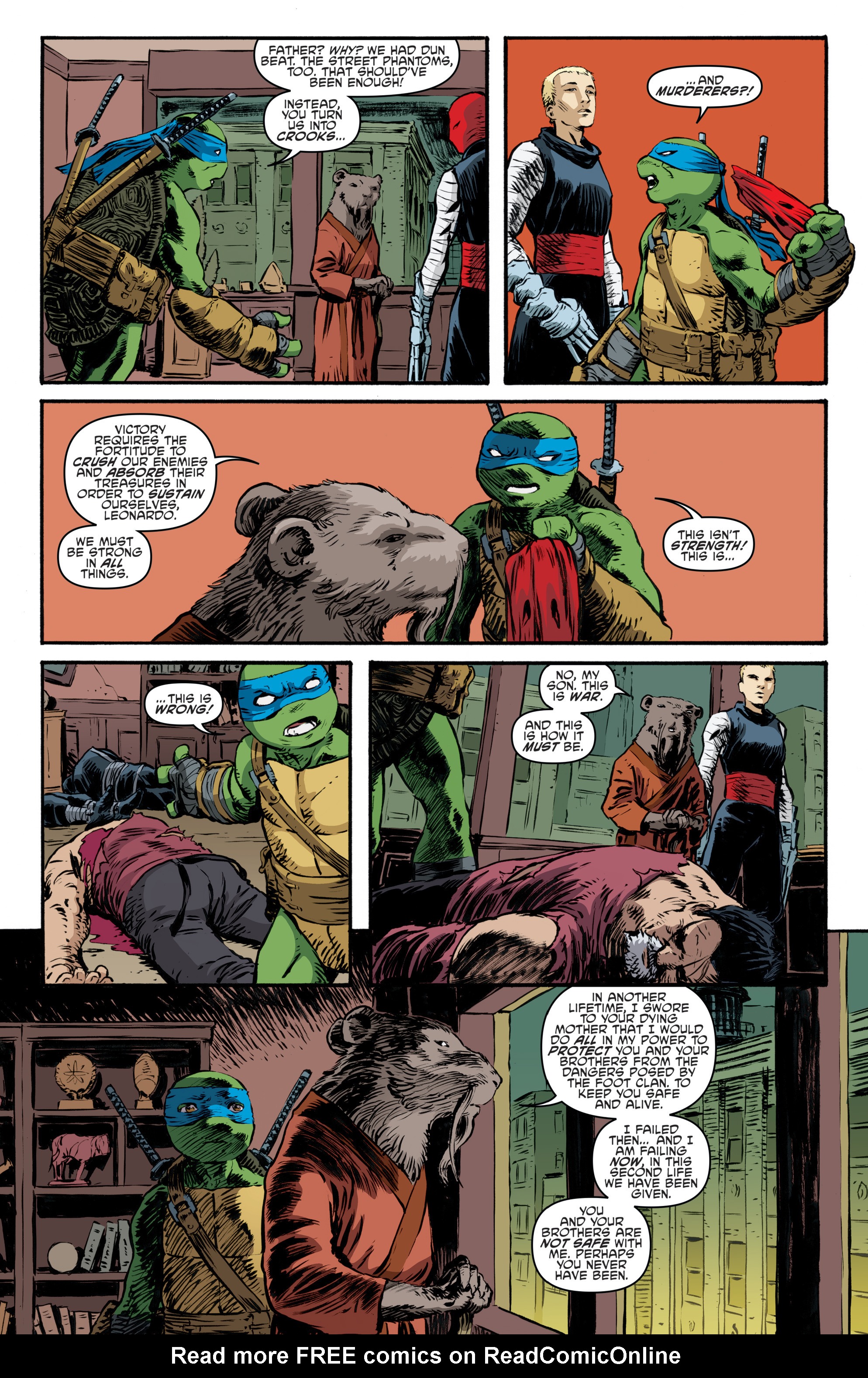 Read online Teenage Mutant Ninja Turtles (2011) comic -  Issue #64 - 21
