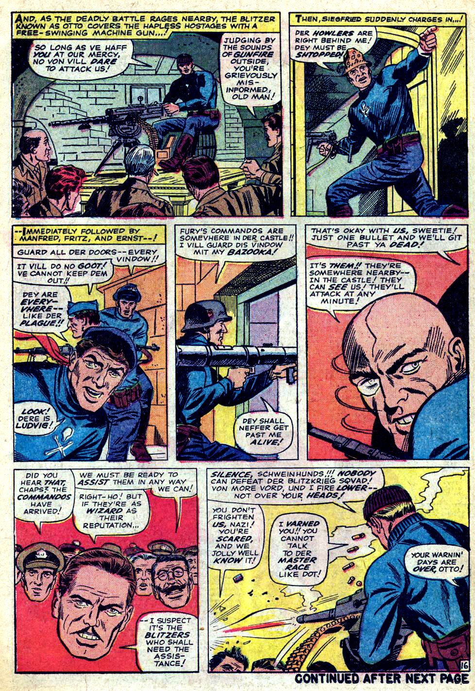 Read online Sgt. Fury comic -  Issue #20 - 22
