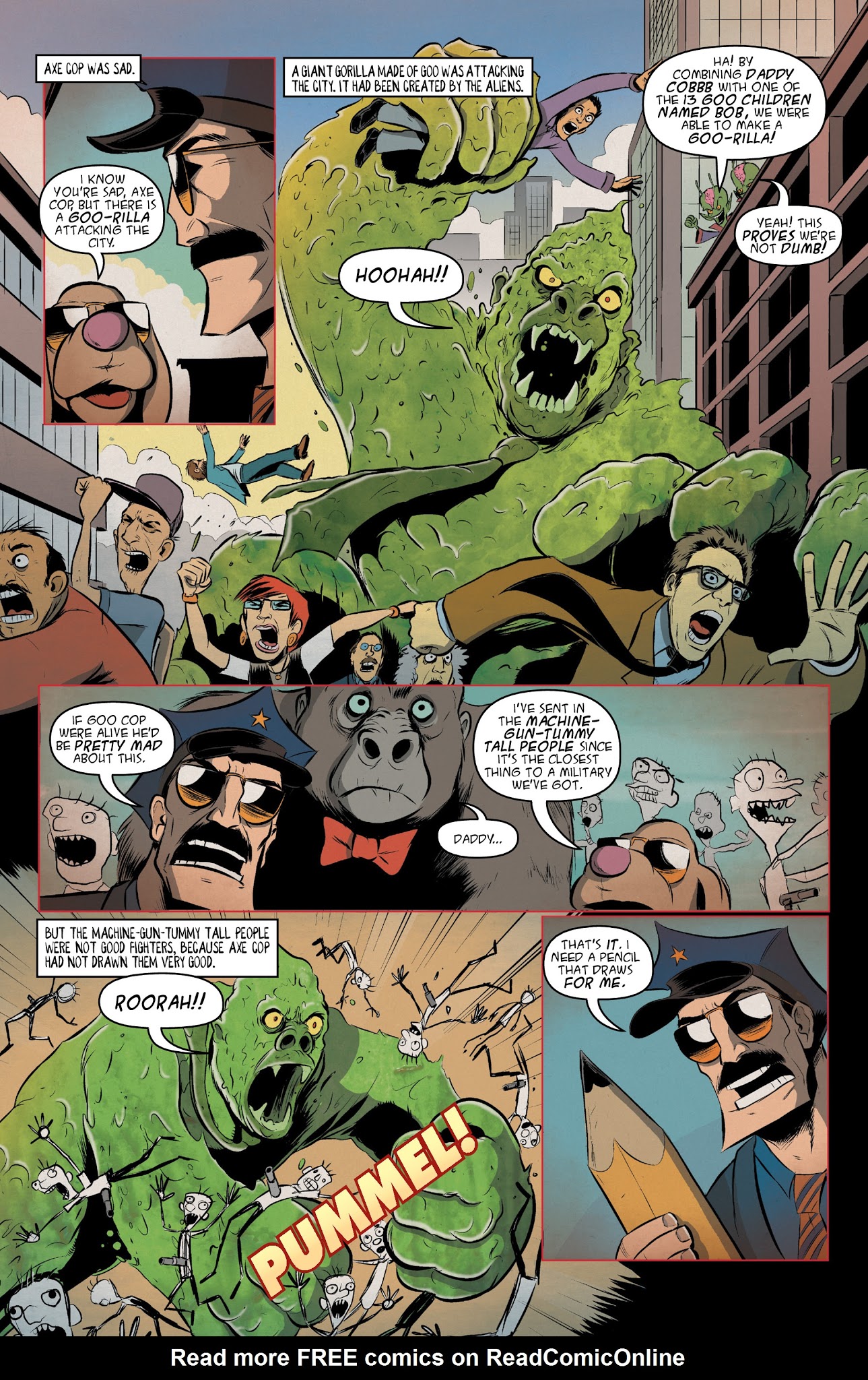Read online Axe Cop comic -  Issue # TPB 4 - 57