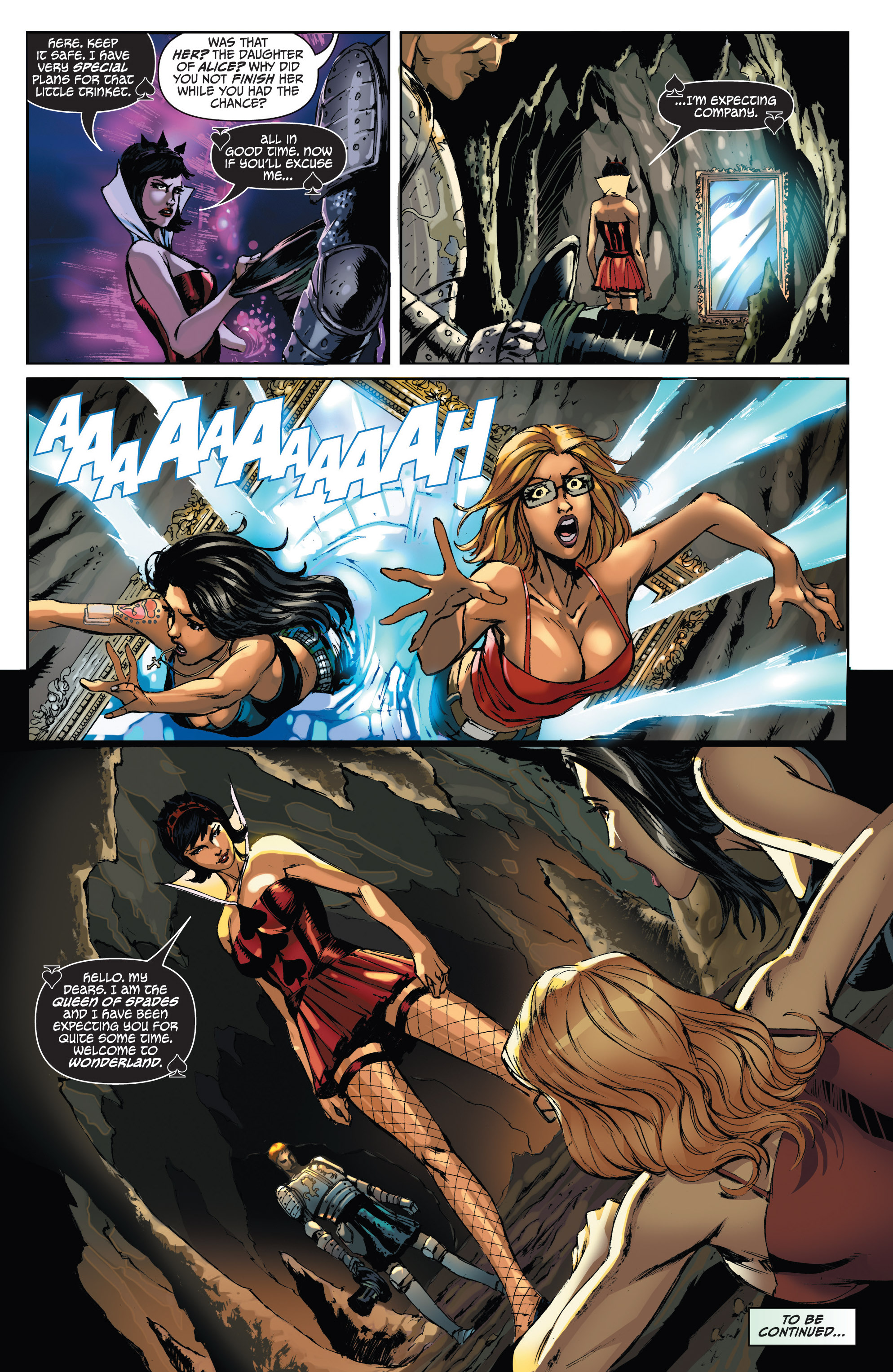 Read online Grimm Fairy Tales presents Wonderland comic -  Issue #4 - 24