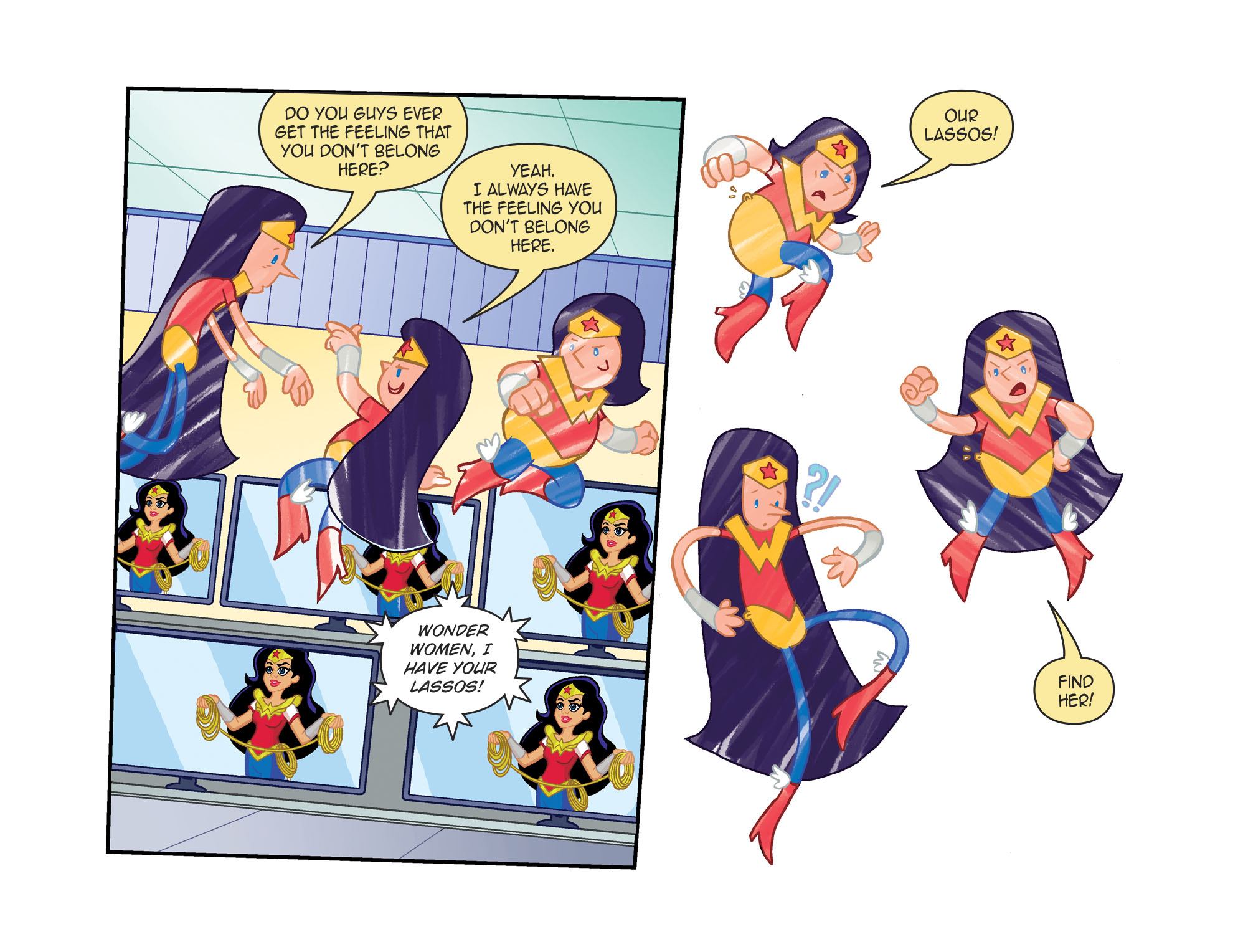 Read online DC Super Hero Girls: Out of the Bottle comic -  Issue #8 - 15