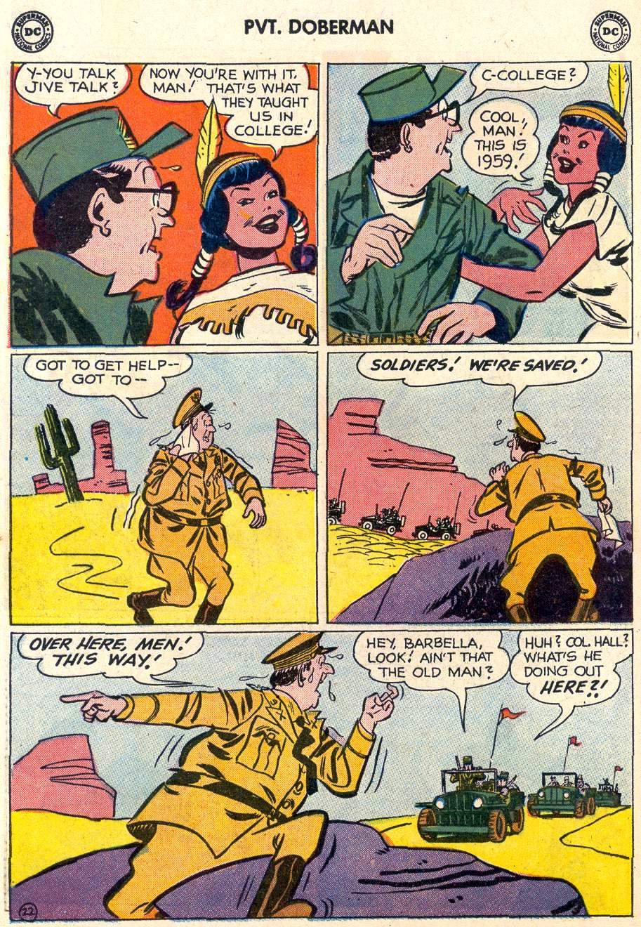 Read online Sgt. Bilko's Pvt. Doberman comic -  Issue #6 - 28