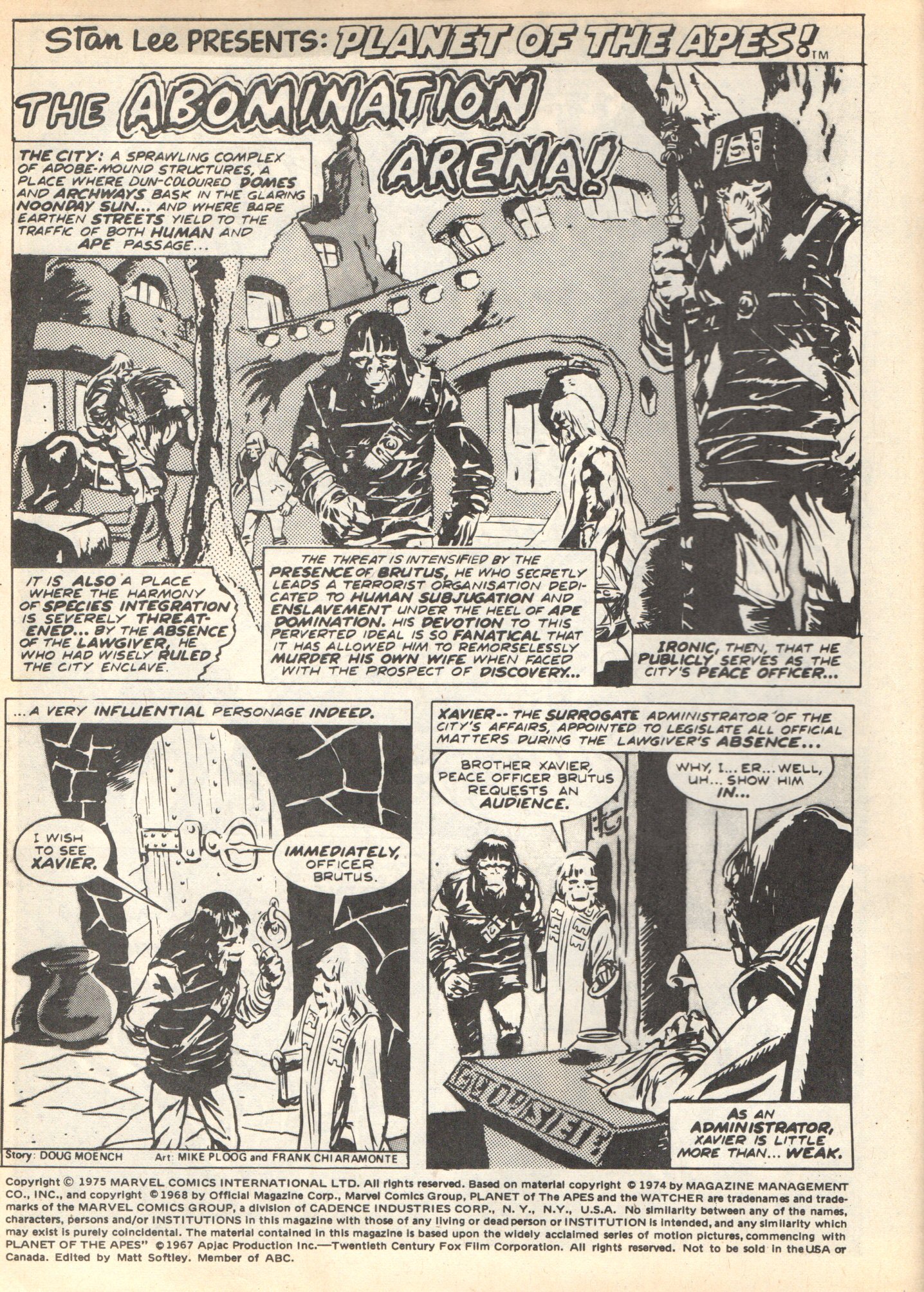 Read online Planet of the Apes (1974) comic -  Issue #17 - 4