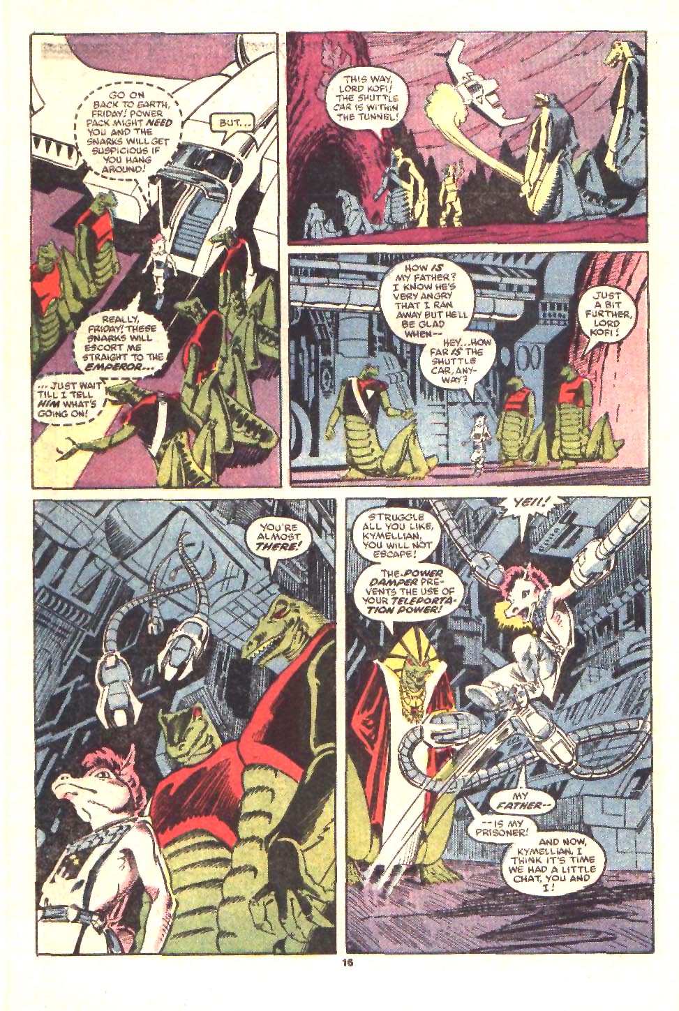 Read online Power Pack (1984) comic -  Issue #22 - 17