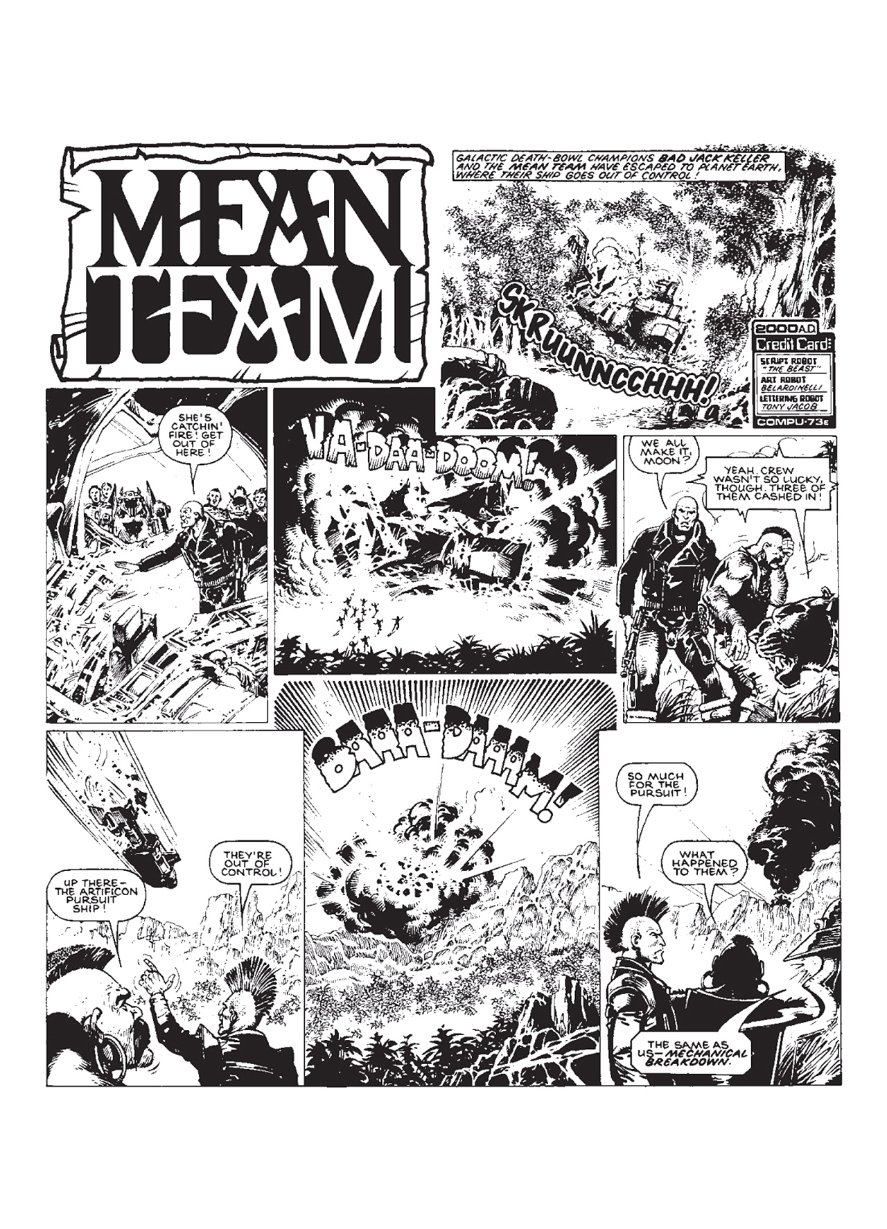 Read online Mean Team comic -  Issue # TPB - 55