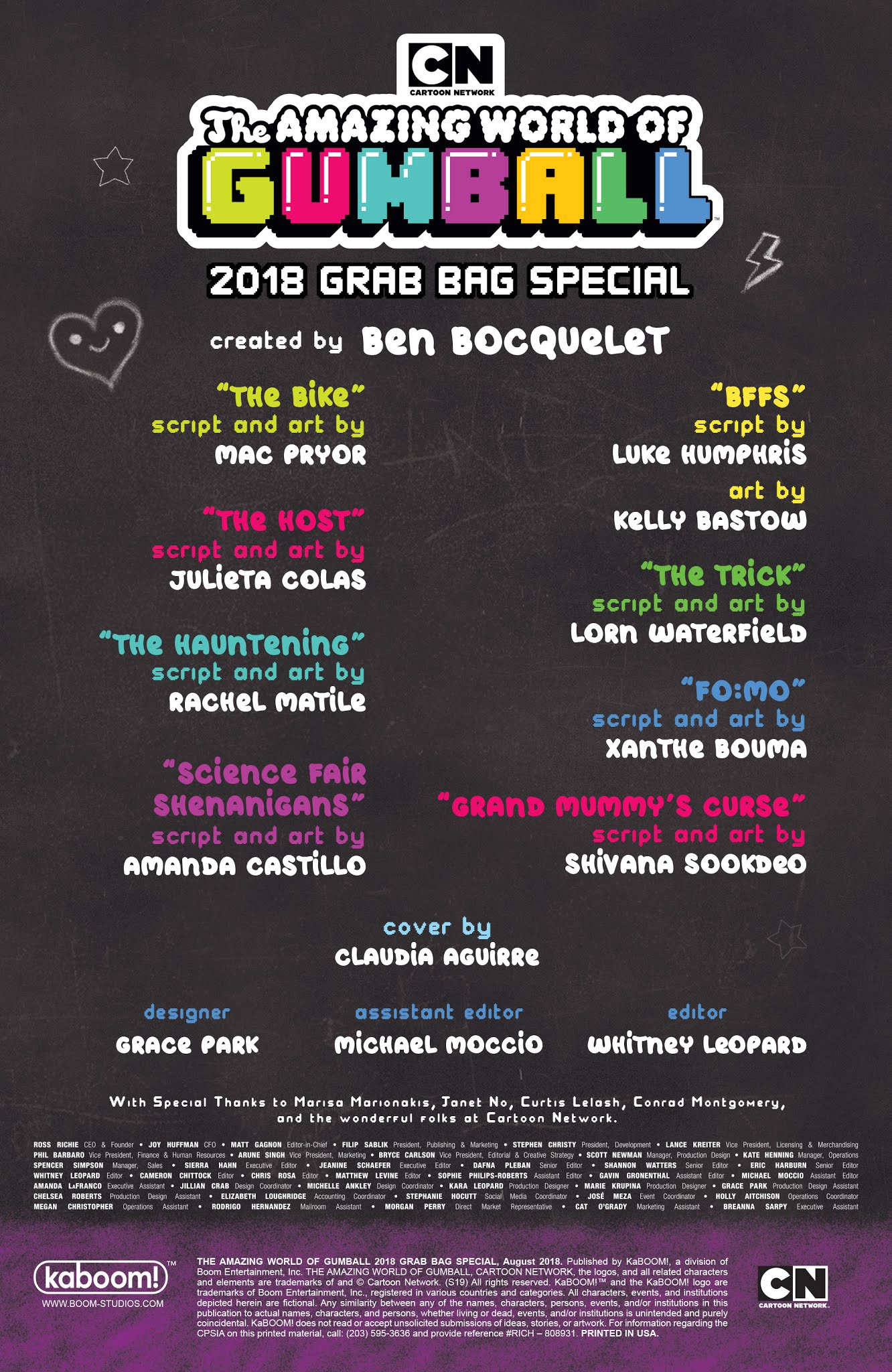 Read online The Amazing World of Gumball 2018 Grab Bag Special comic -  Issue # Full - 2
