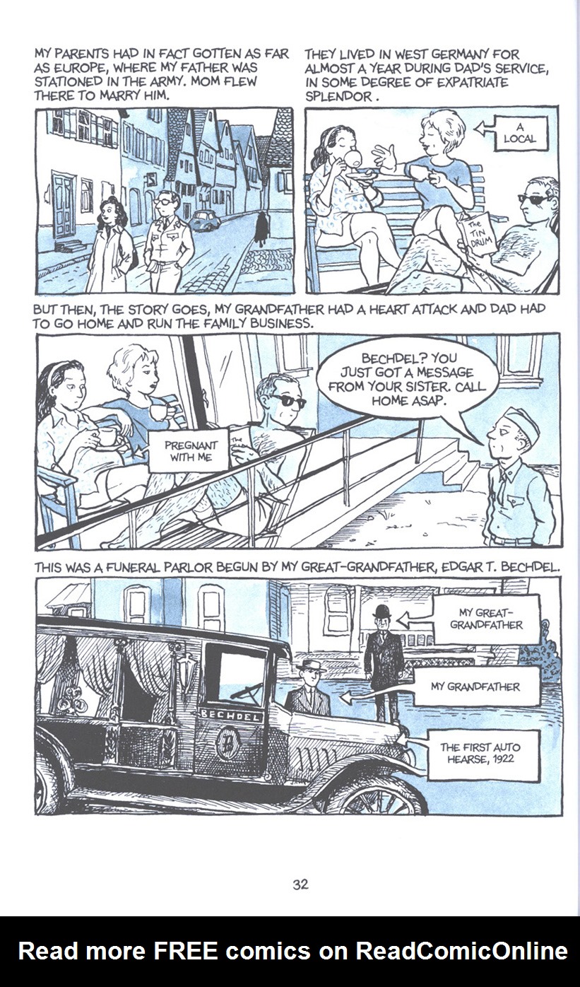 Read online Fun Home: A Family Tragicomic comic -  Issue # TPB - 39