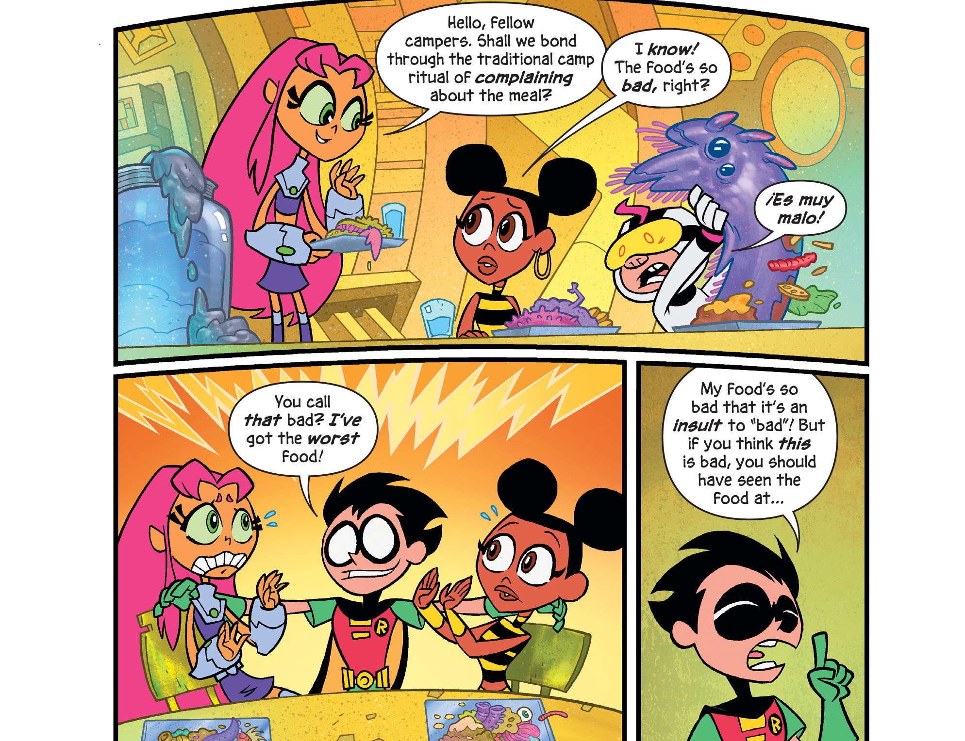 Read online Teen Titans Go! To Camp comic -  Issue #7 - 12