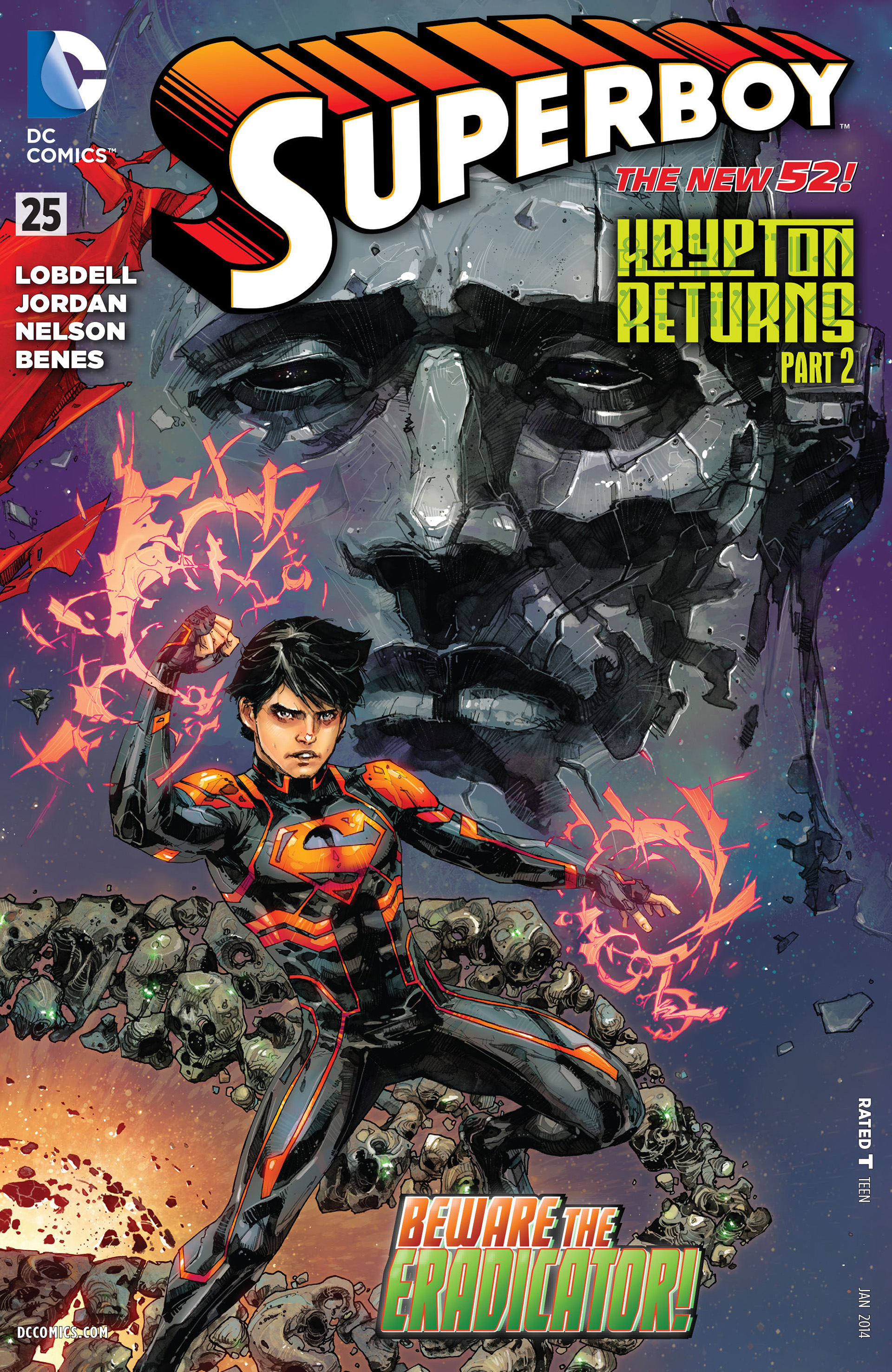 Read online Superboy (2012) comic -  Issue #25 - 1