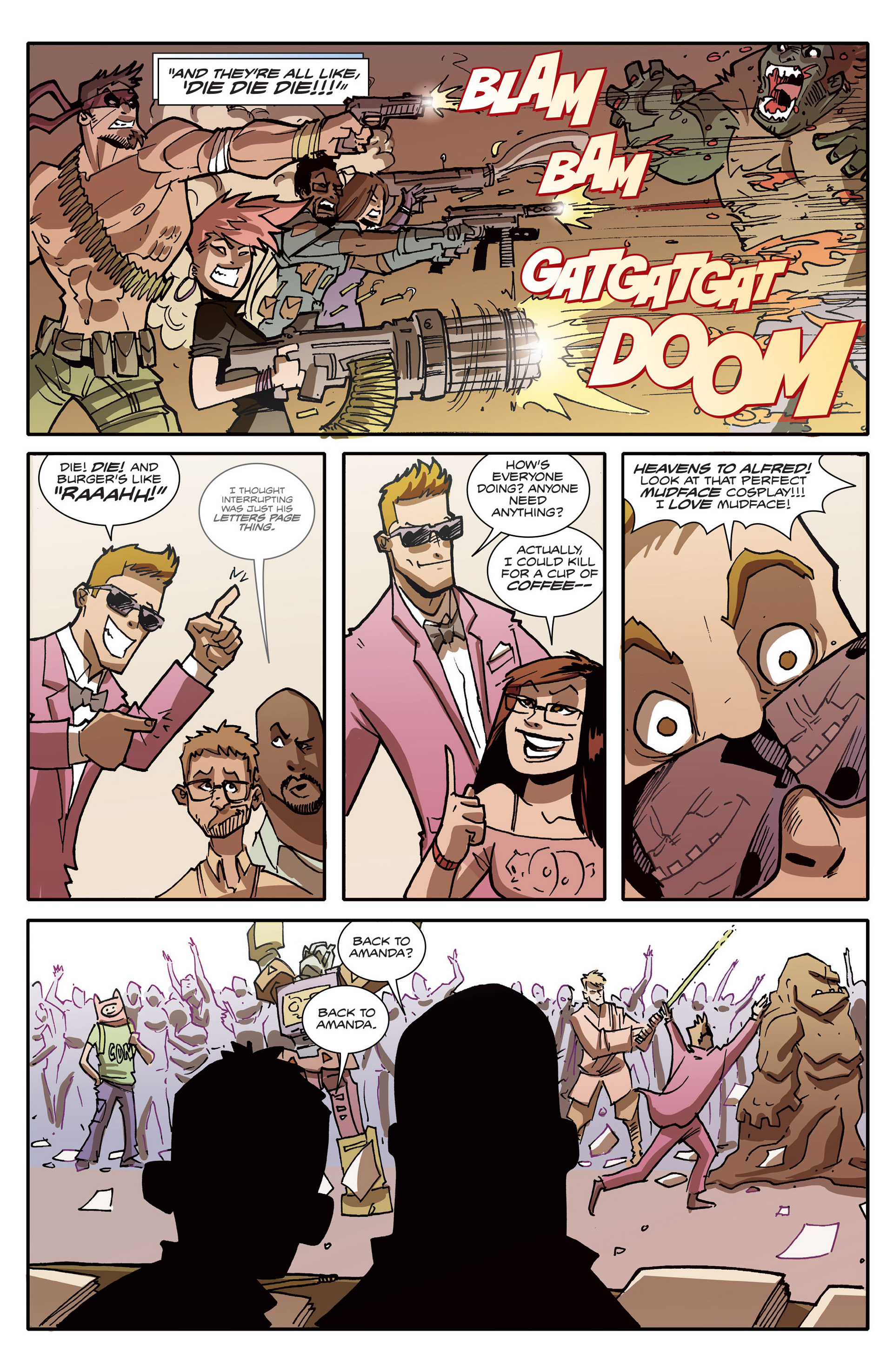 Read online Fanboys vs. Zombies comic -  Issue #20 - 8
