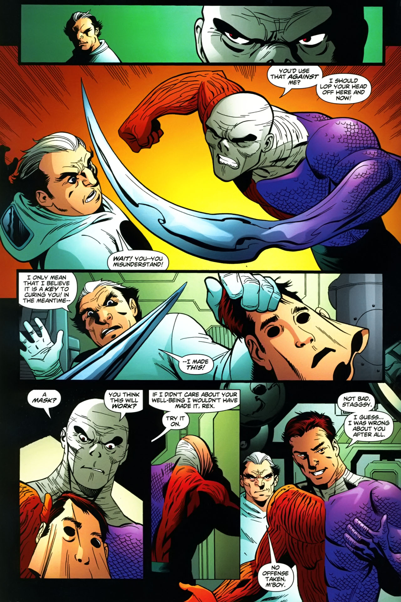 Read online Metamorpho: Year One comic -  Issue #4 - 5