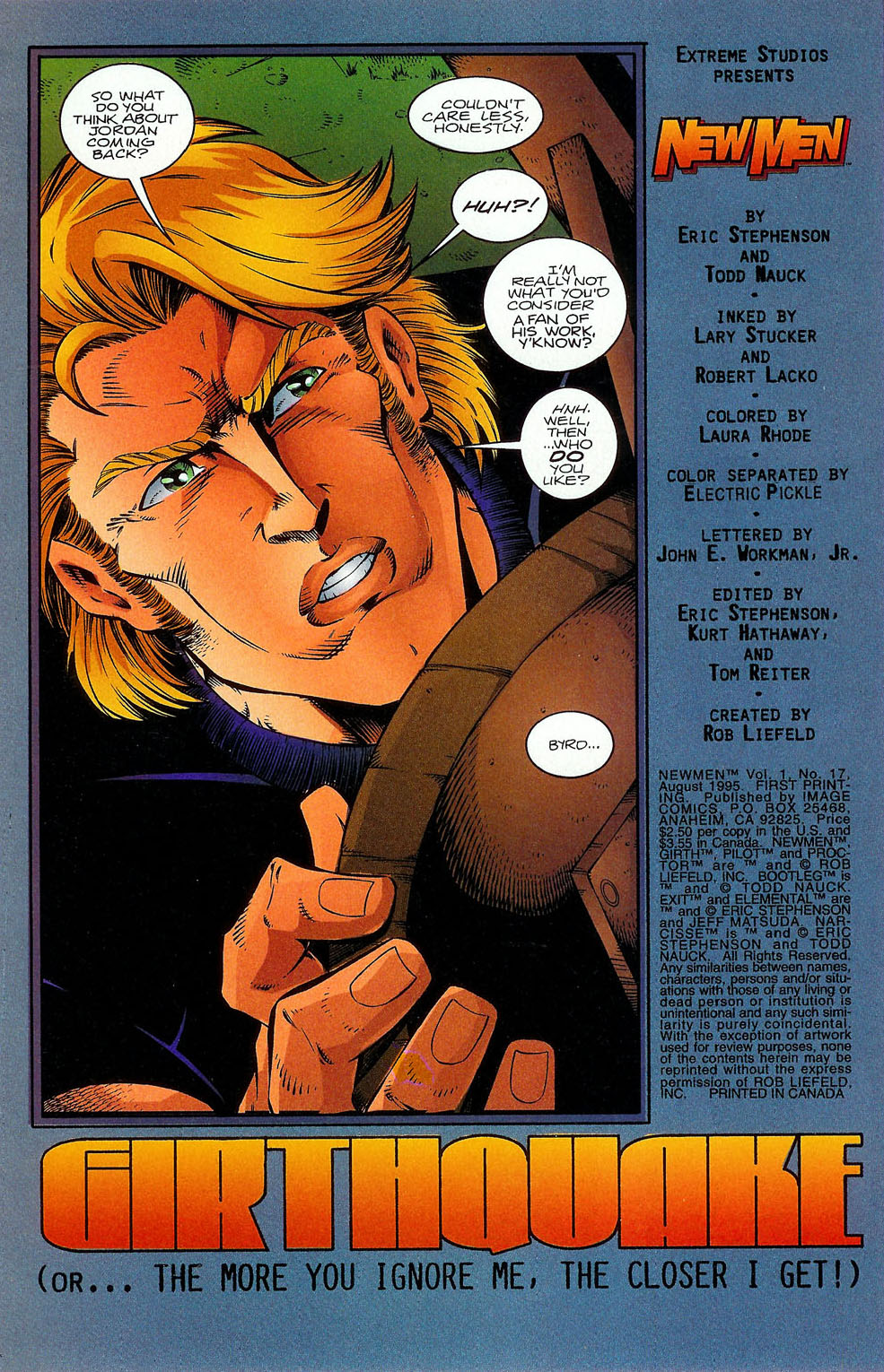 Read online NewMen comic -  Issue #17 - 3