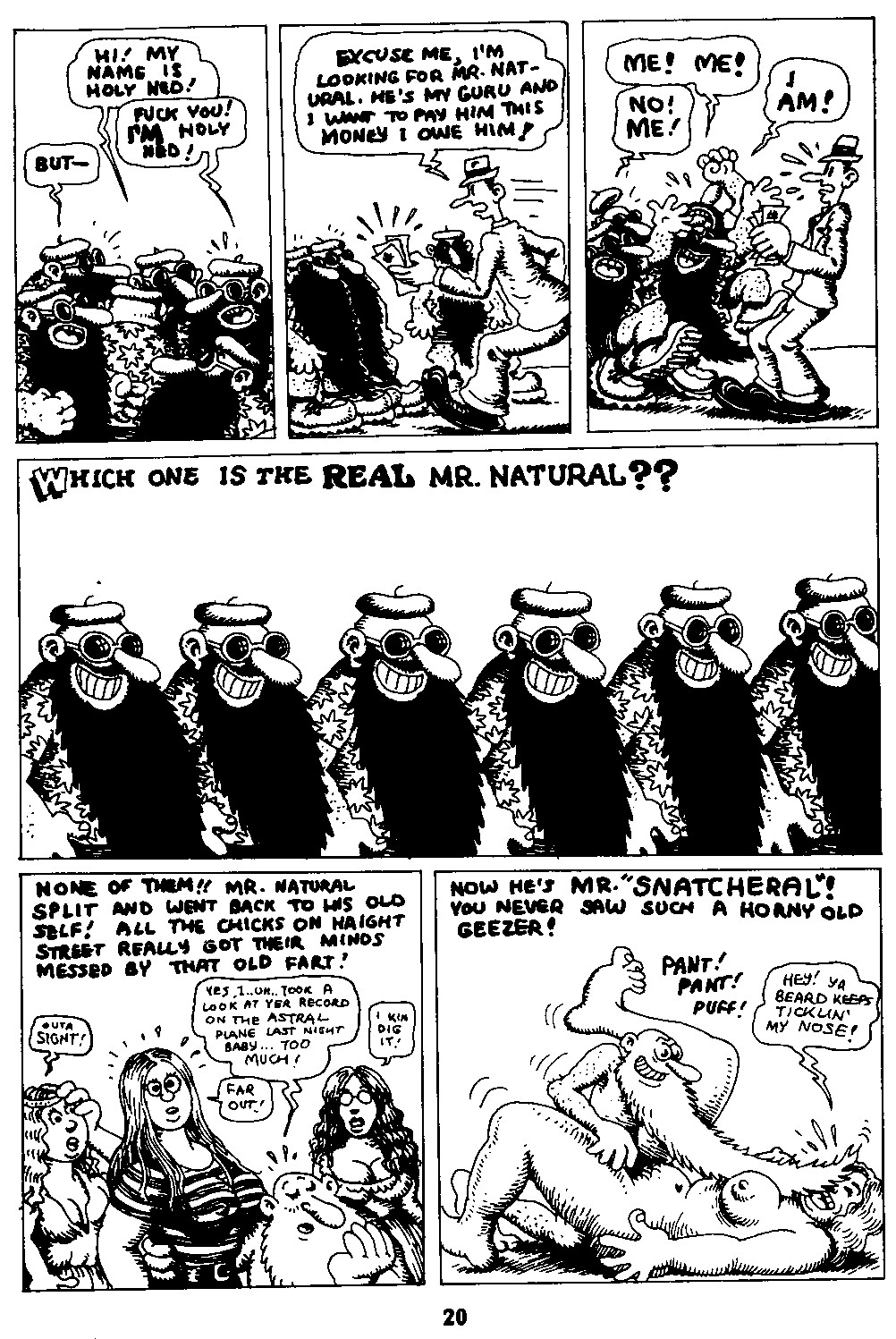 Read online Book of Mr. Natural comic -  Issue # TPB - 20