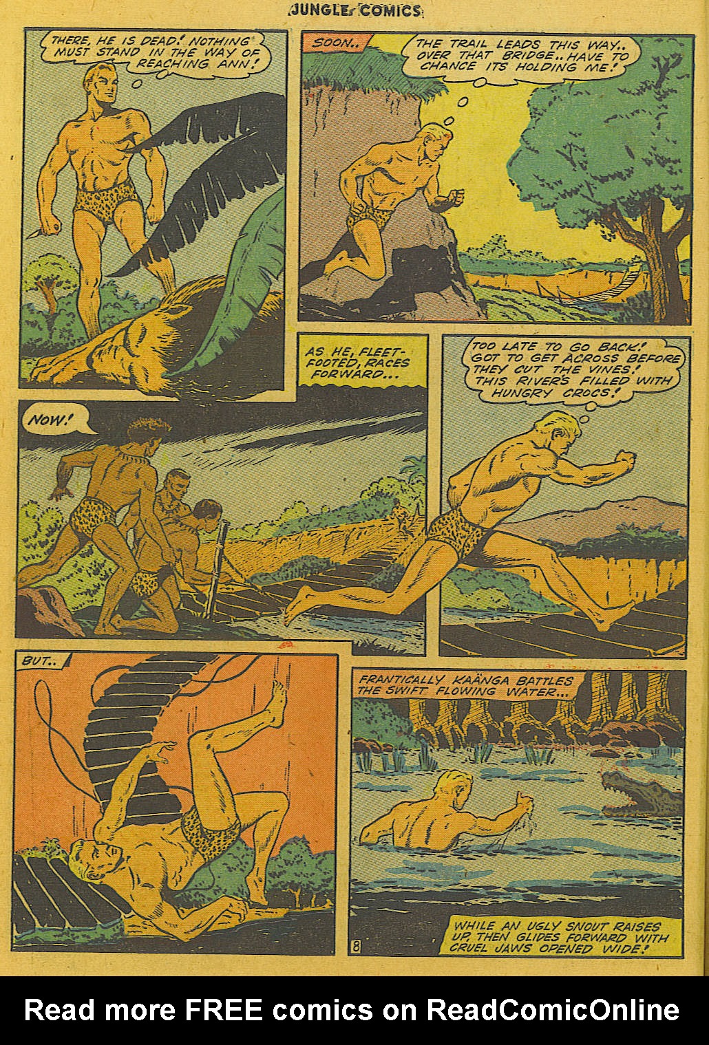Read online Jungle Comics comic -  Issue #50 - 10