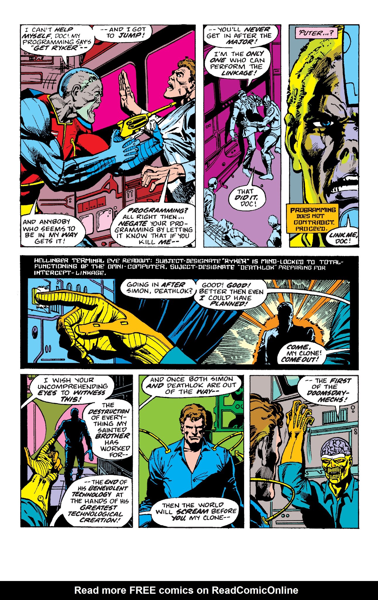 Read online Deathlok the Demolisher: The Complete Collection comic -  Issue # TPB - 152