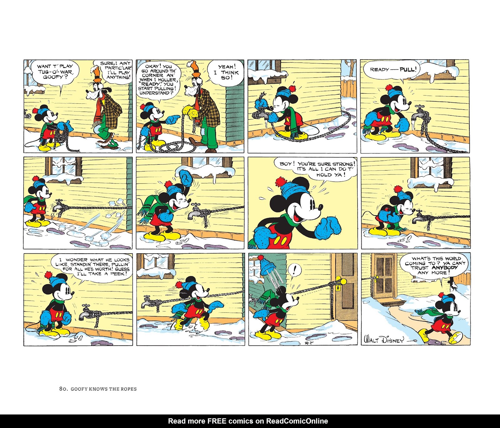 Walt Disney's Mickey Mouse Color Sundays issue TPB 2 (Part 1) - Page 80