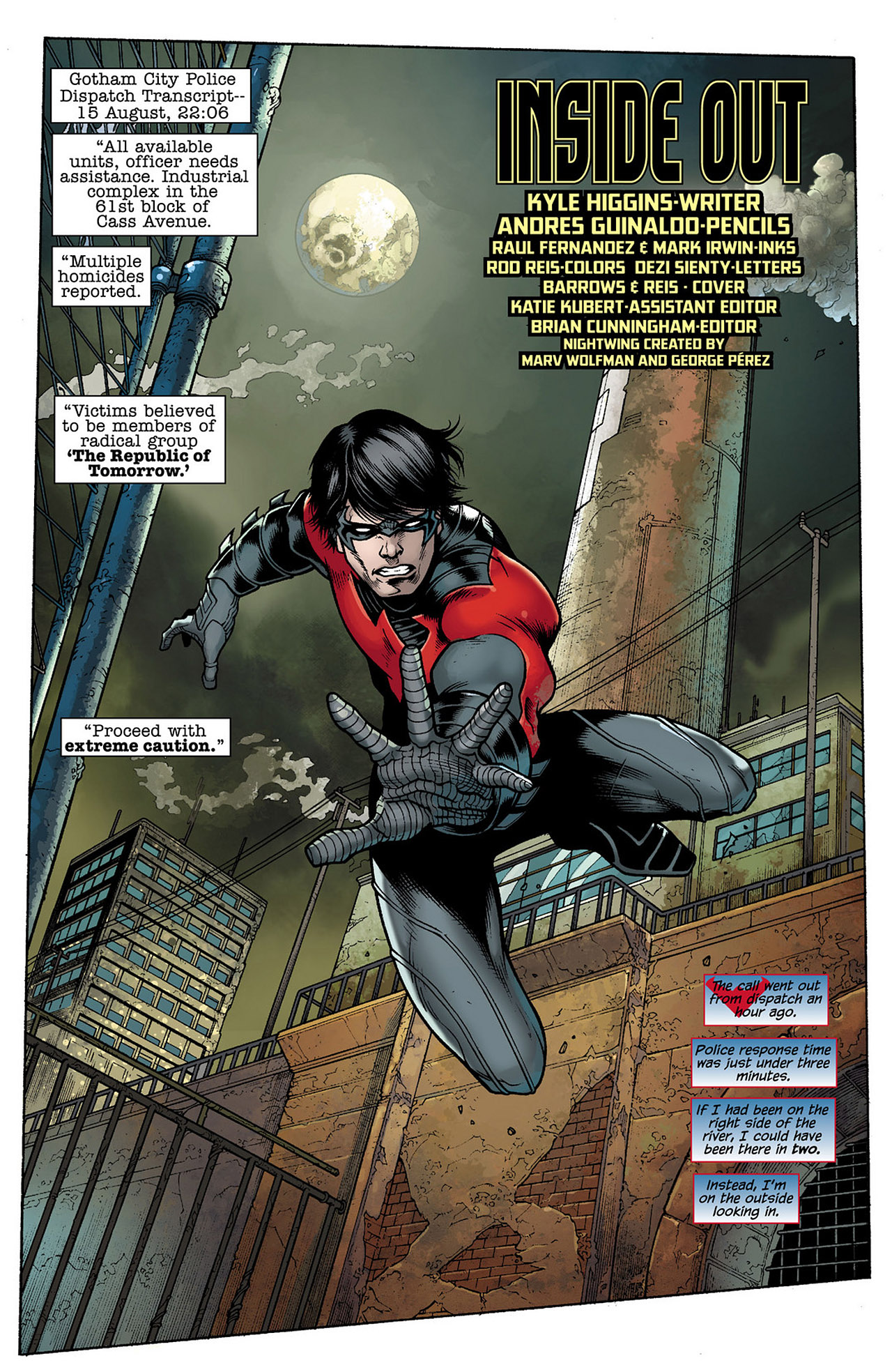Read online Nightwing (2011) comic -  Issue #12 - 2