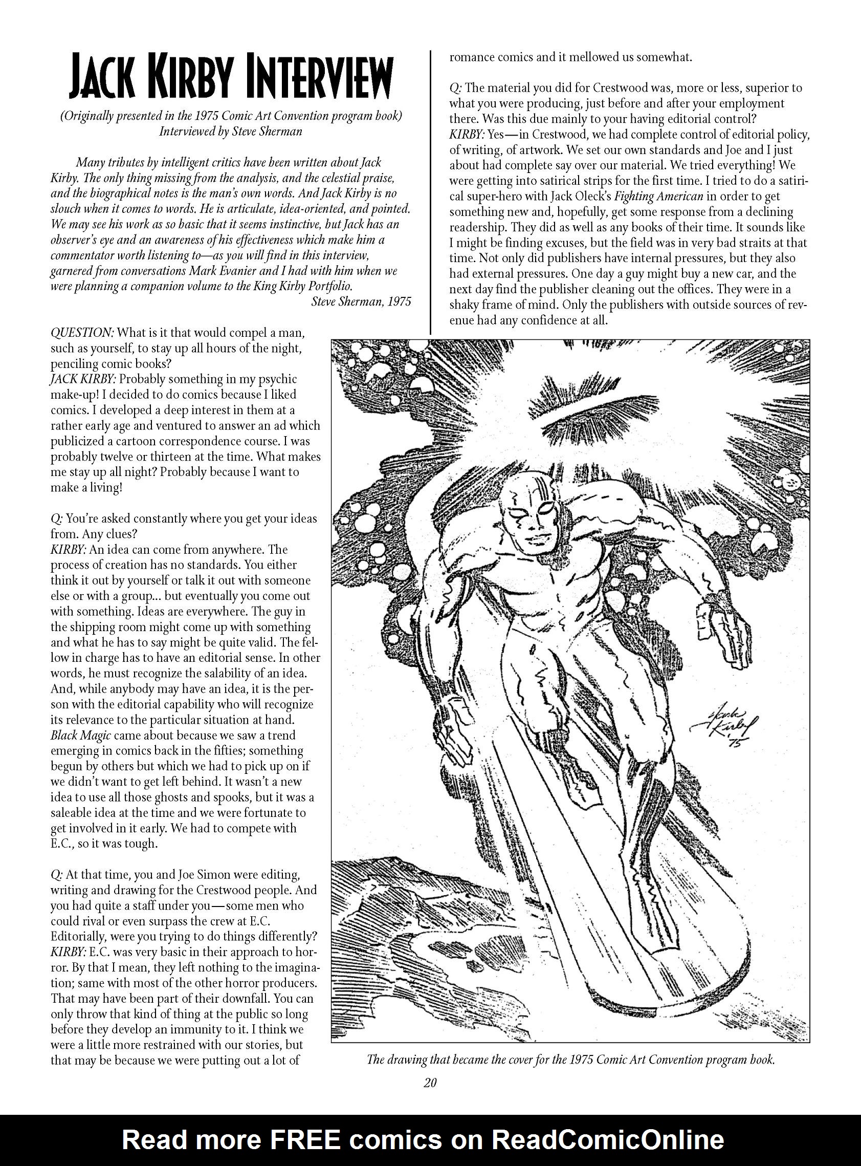 Read online The Jack Kirby Collector comic -  Issue #8 - 19