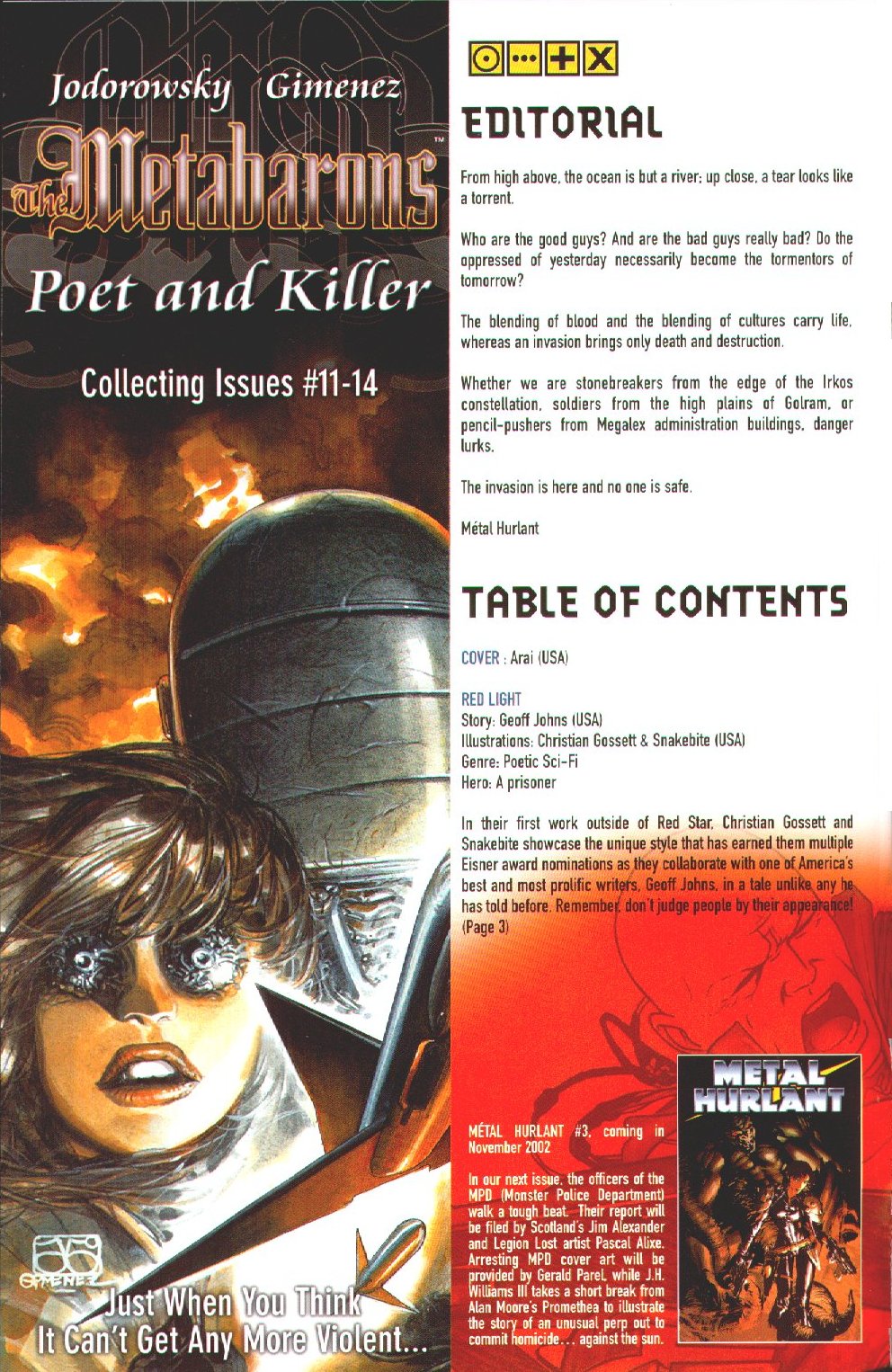 Read online Metal Hurlant comic -  Issue #2 - 2