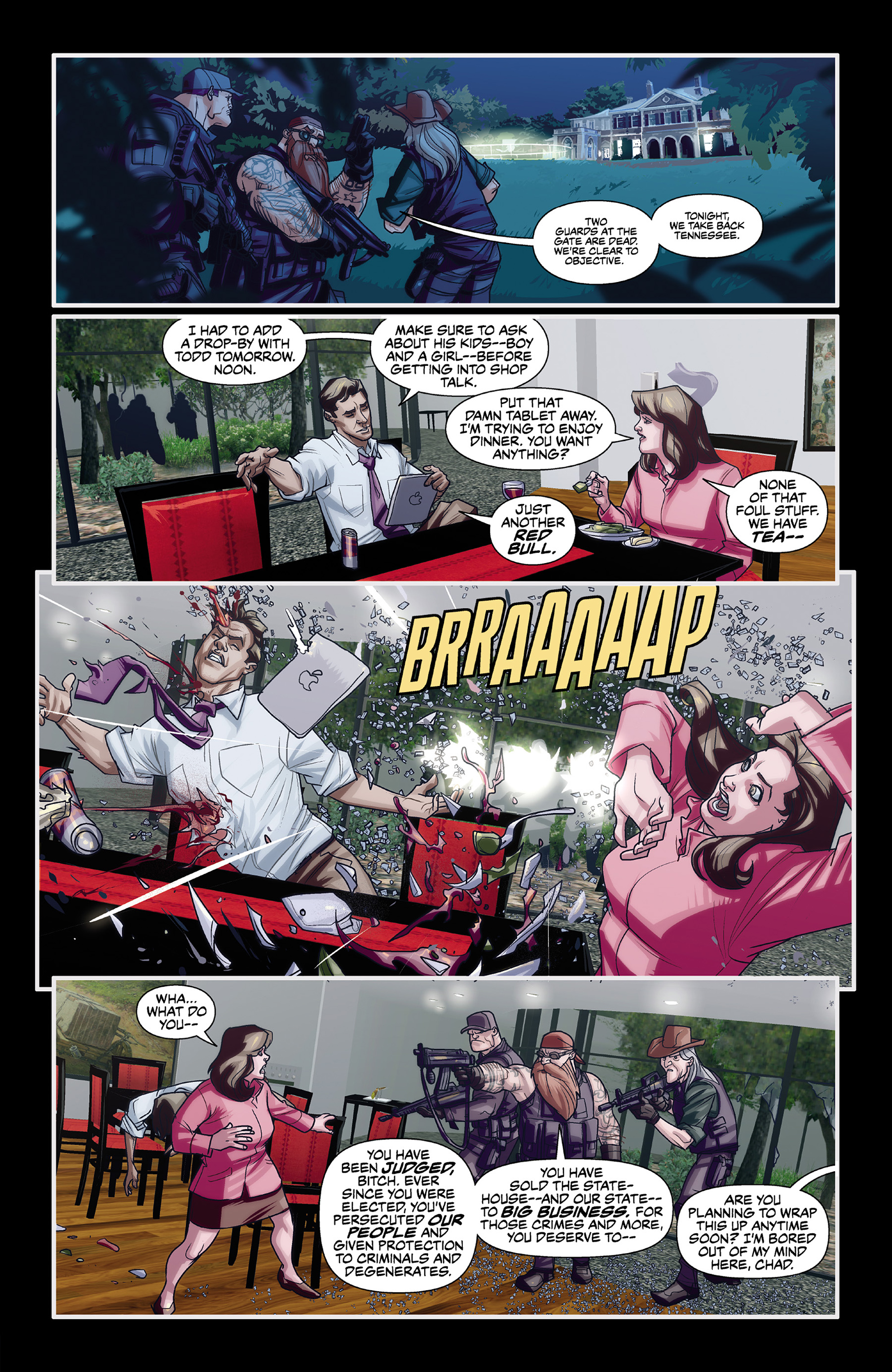 Read online Cryptocracy comic -  Issue #1 - 17