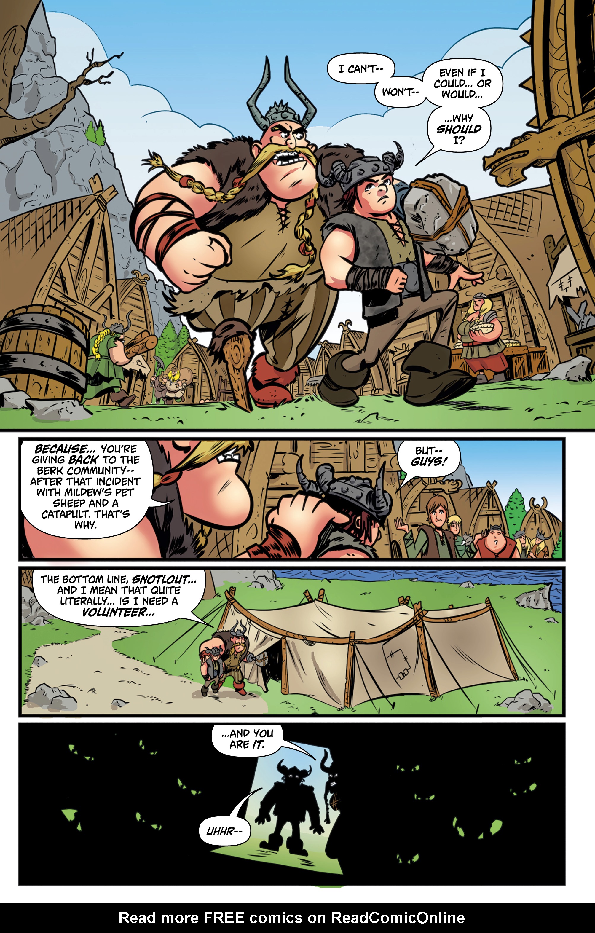 Read online DreamWorks Dragons: Riders of Berk comic -  Issue # _TPB - 50