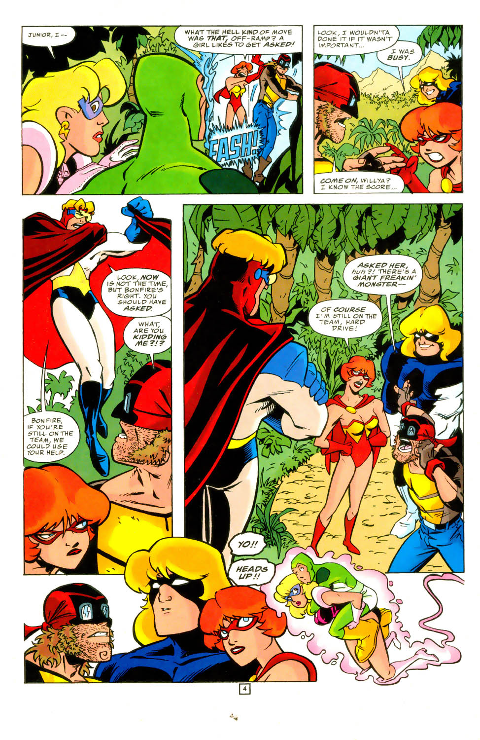 Read online Young Heroes in Love comic -  Issue #11 - 6