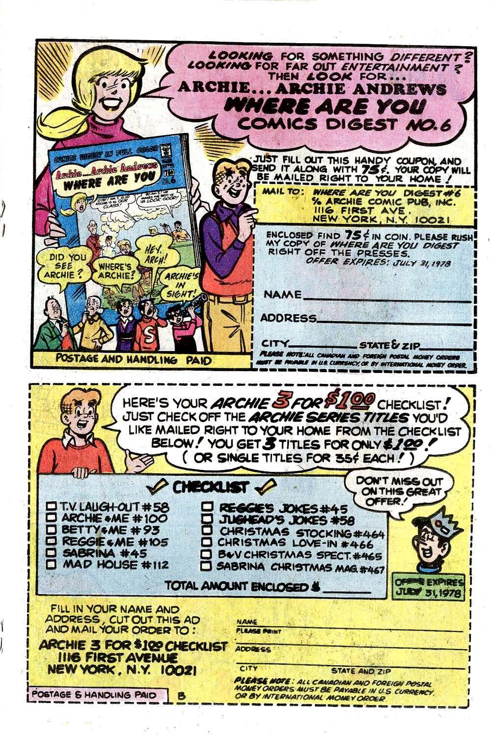 Read online Archie (1960) comic -  Issue #270 - 19