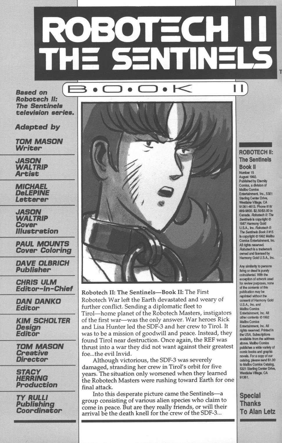 <{ $series->title }} issue Robotech II: The Sentinels Book 2 Issue #15 - Page 2