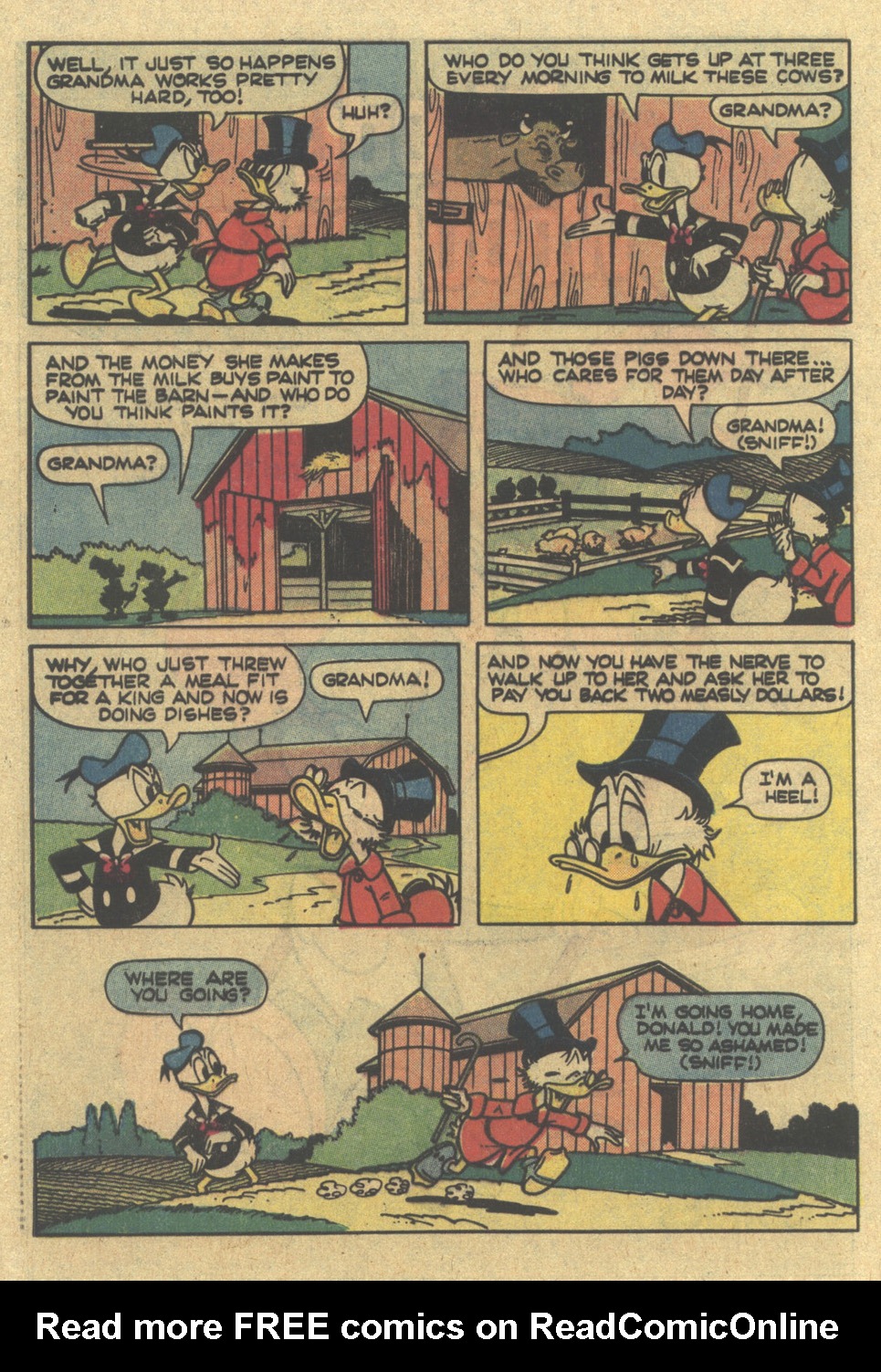 Read online Uncle Scrooge (1953) comic -  Issue #185 - 32