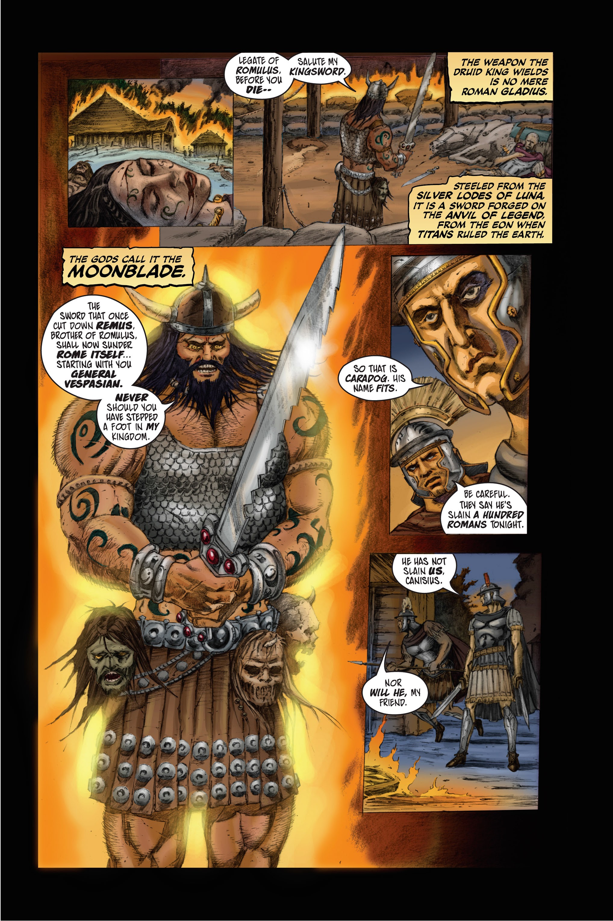 Read online Empire of the Wolf comic -  Issue #1 - 14