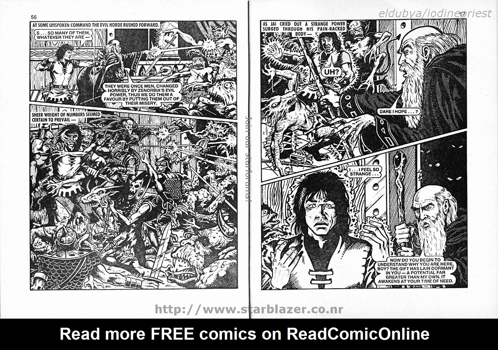 Read online Starblazer comic -  Issue #192 - 30