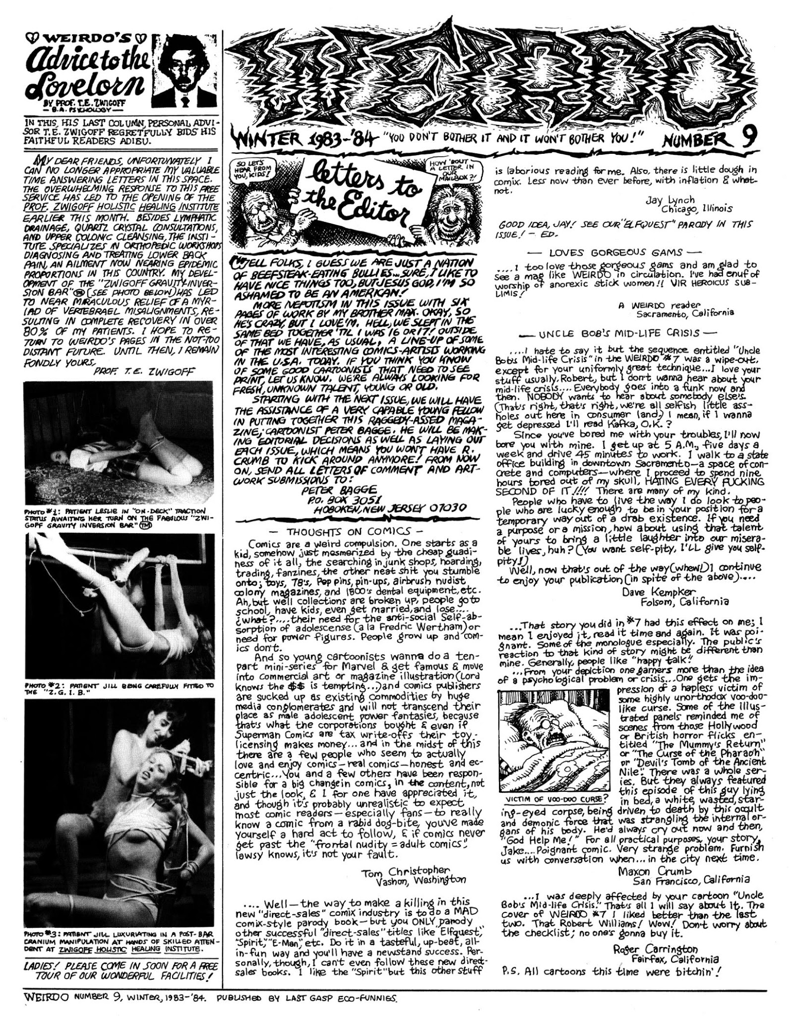 Read online Weirdo comic -  Issue #9 - 4