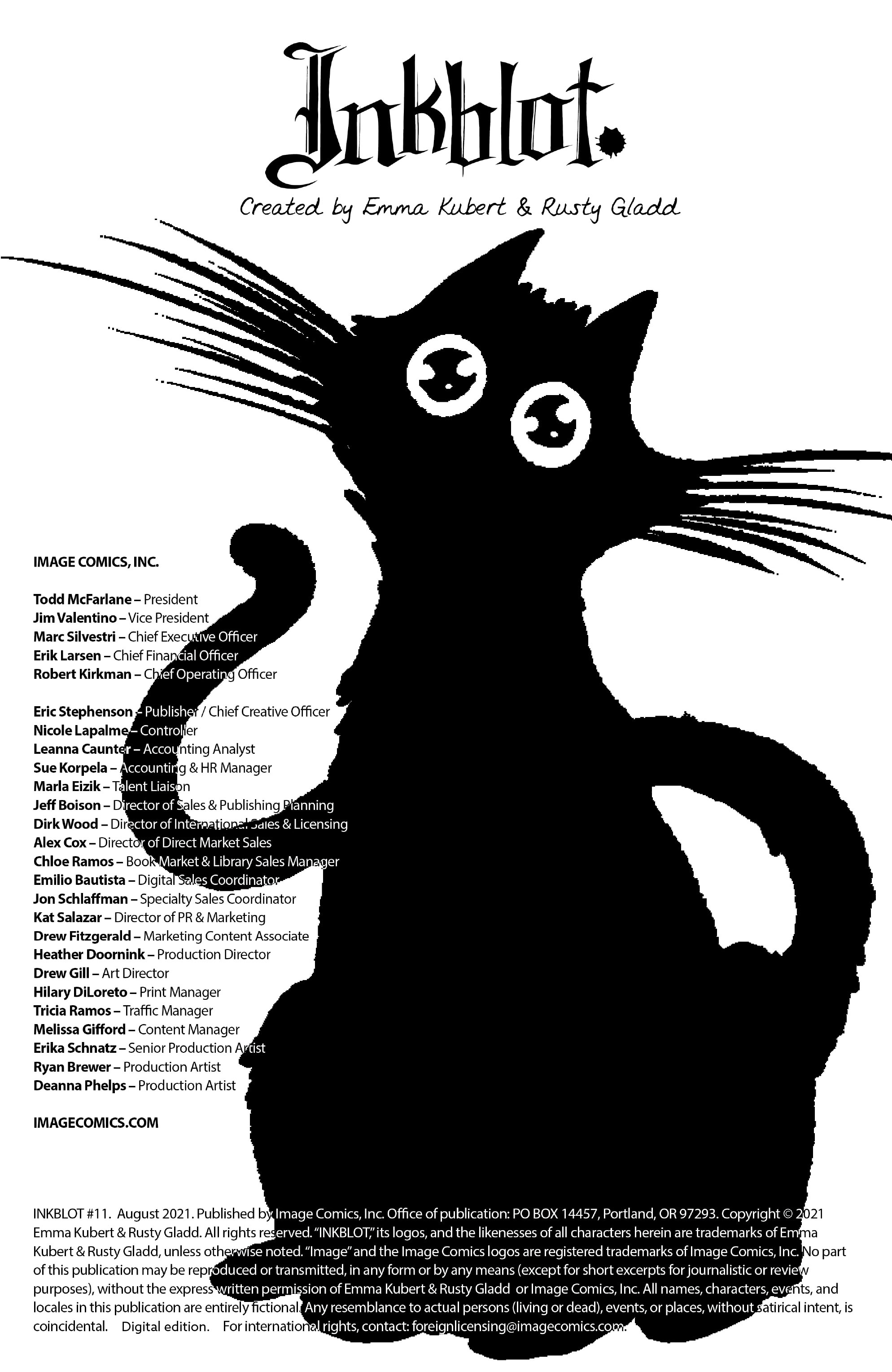 Read online Inkblot comic -  Issue #11 - 2