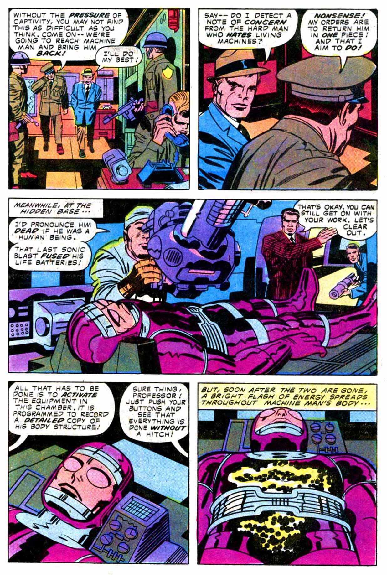 Read online Machine Man (1978) comic -  Issue #8 - 12