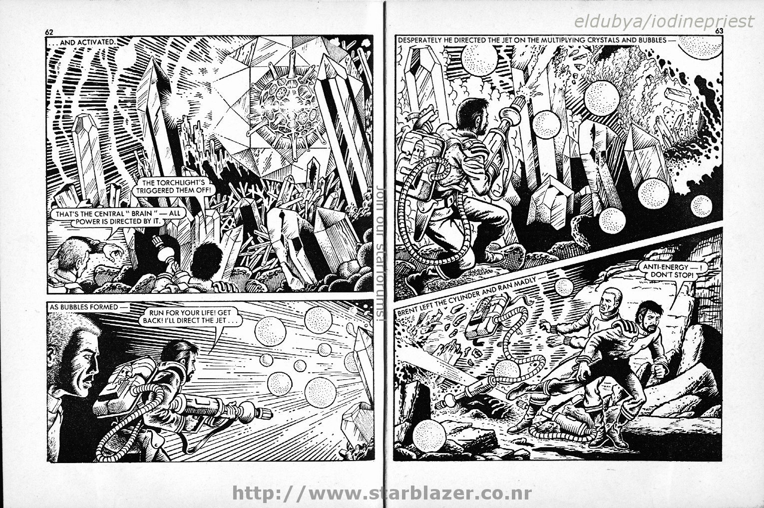Read online Starblazer comic -  Issue #111 - 33