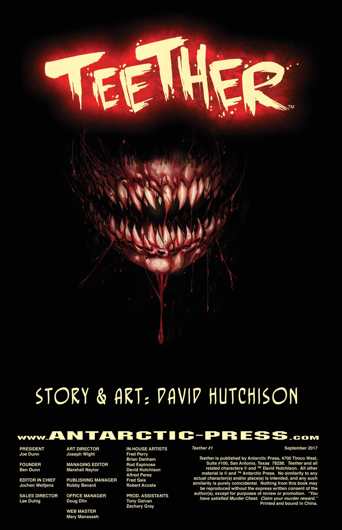 Read online Teether comic -  Issue #1 - 2