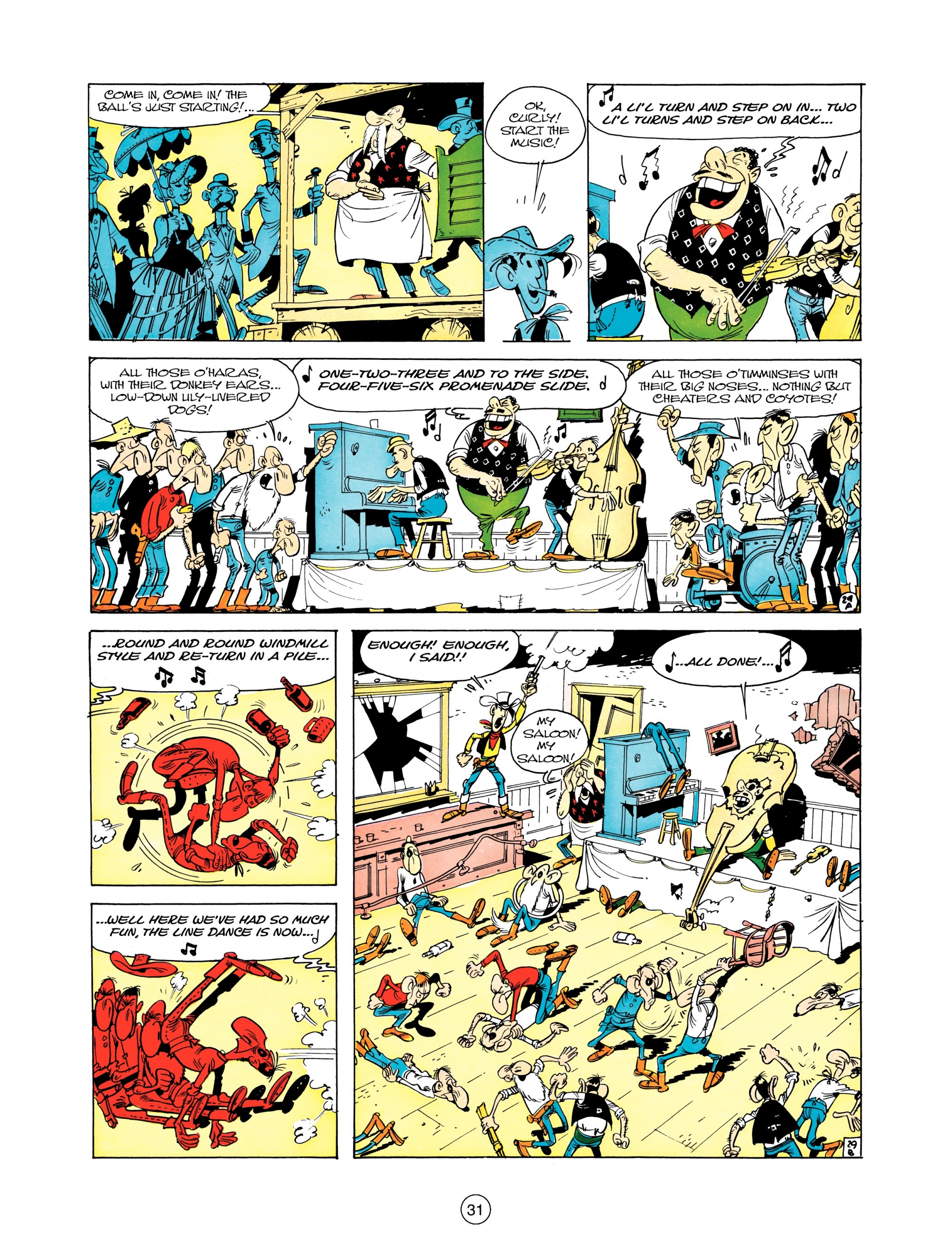 Read online A Lucky Luke Adventure comic -  Issue #12 - 31