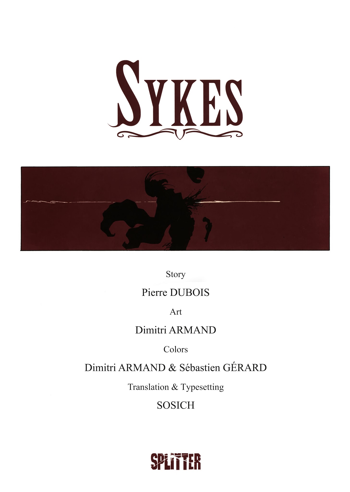 Read online Sykes comic -  Issue # TPB - 4