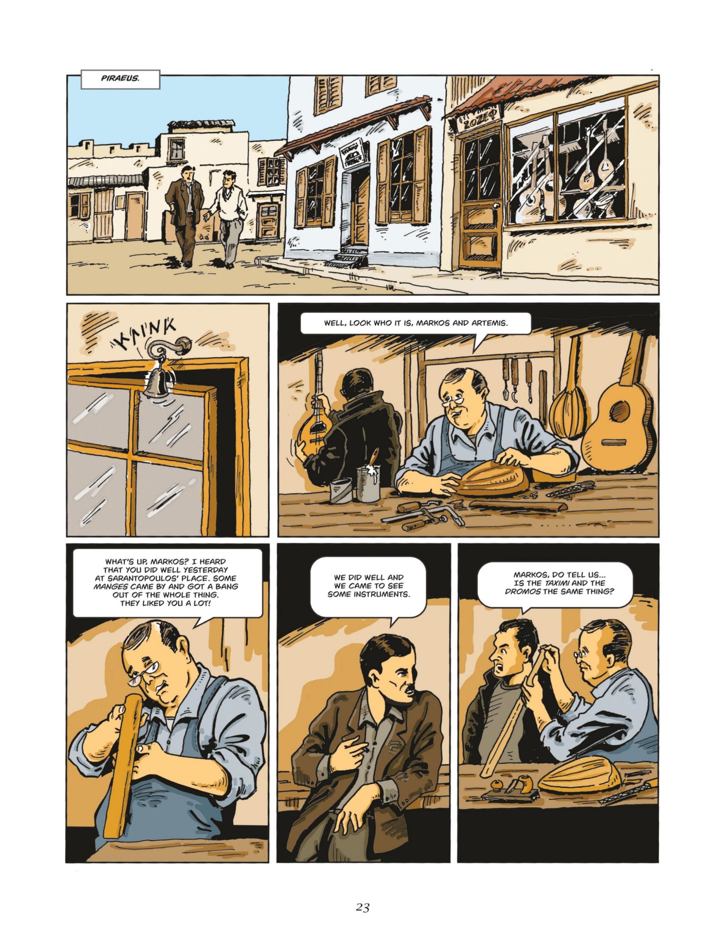 Read online The Famous Quartet of Piraeus comic -  Issue # TPB - 24